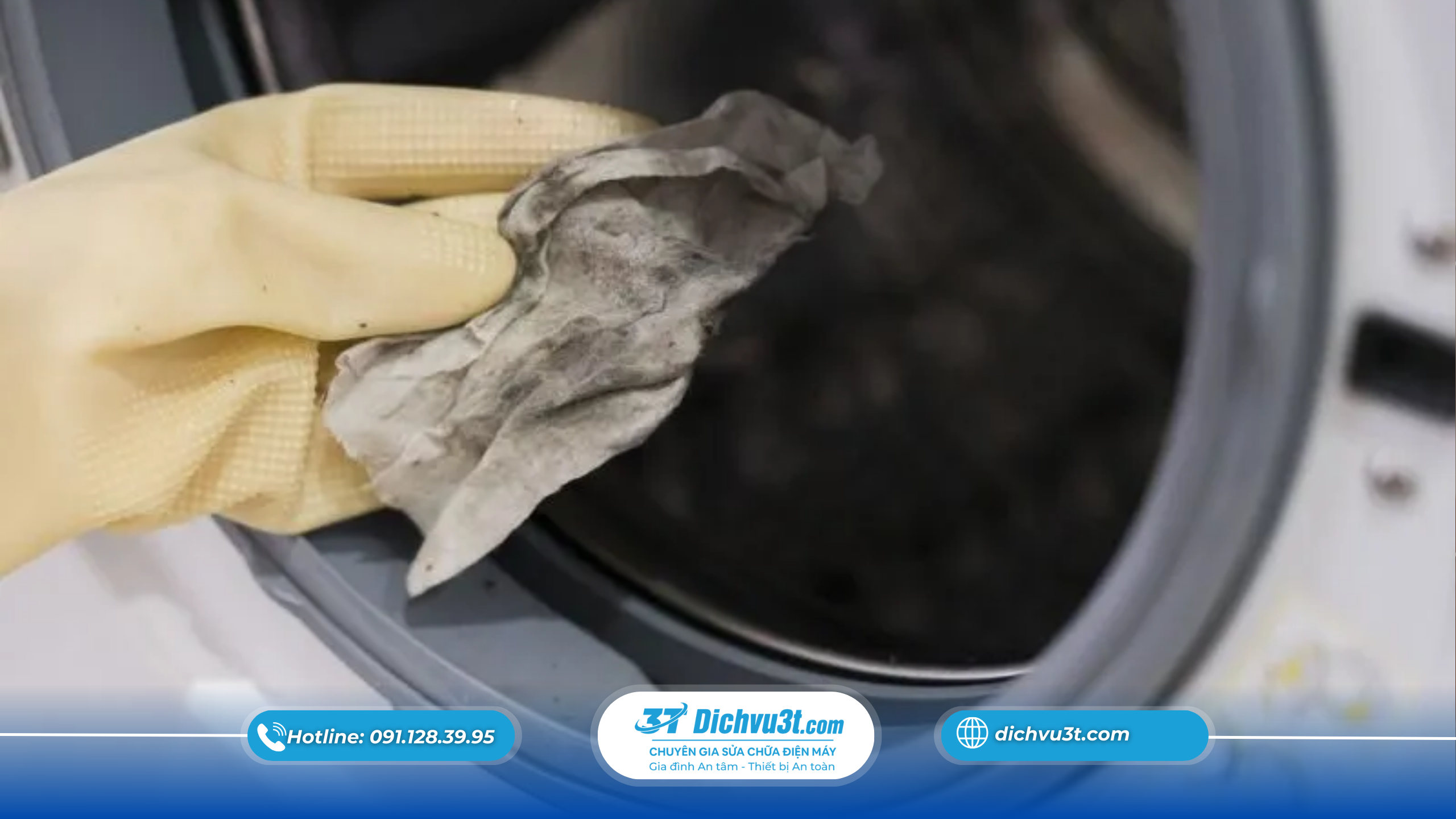 Máy giặt bị ẩm: 5 nguyên nhân và cách khắc phục nhanh 