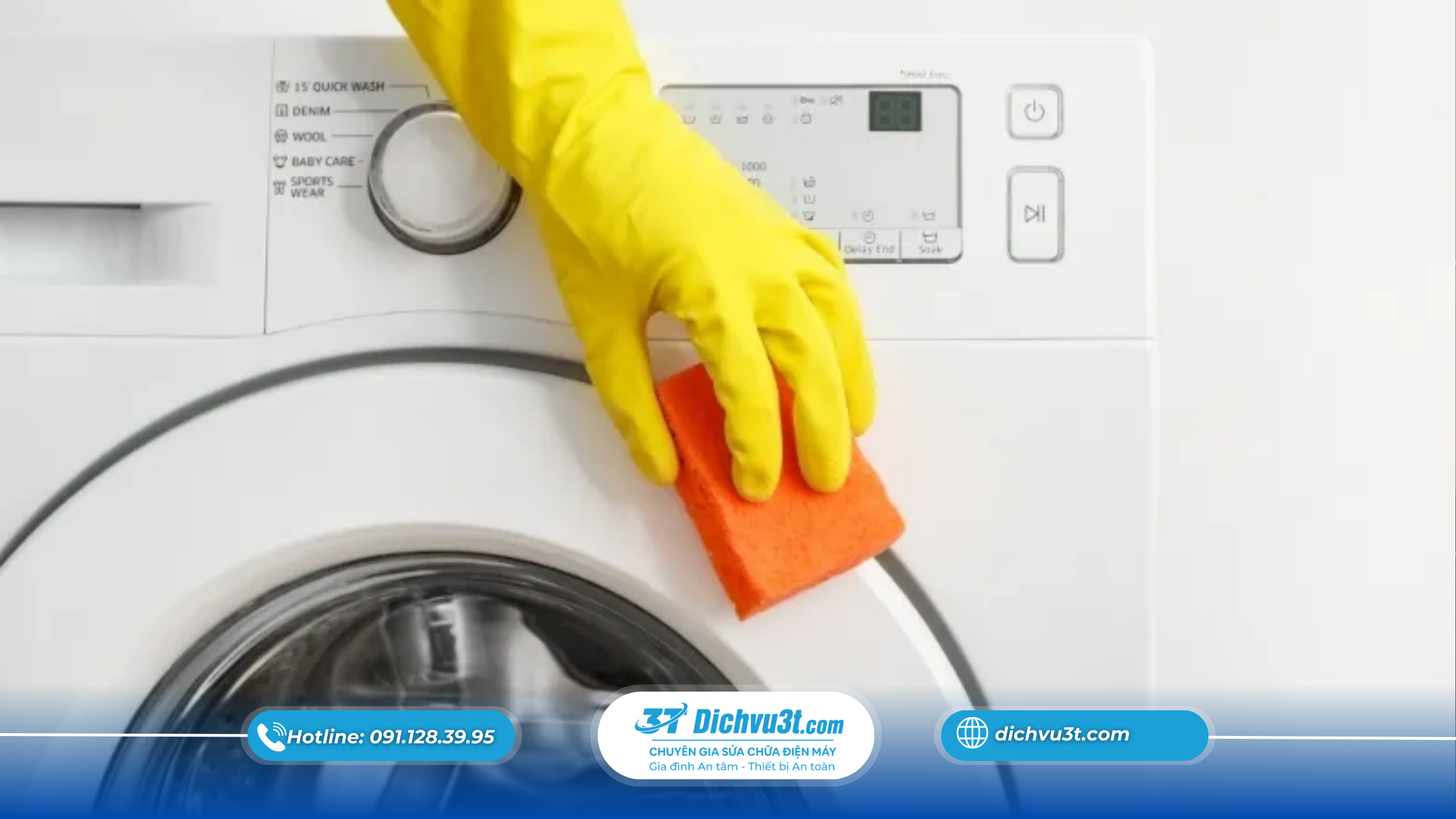 Máy giặt bị ẩm: 5 nguyên nhân và cách khắc phục nhanh 