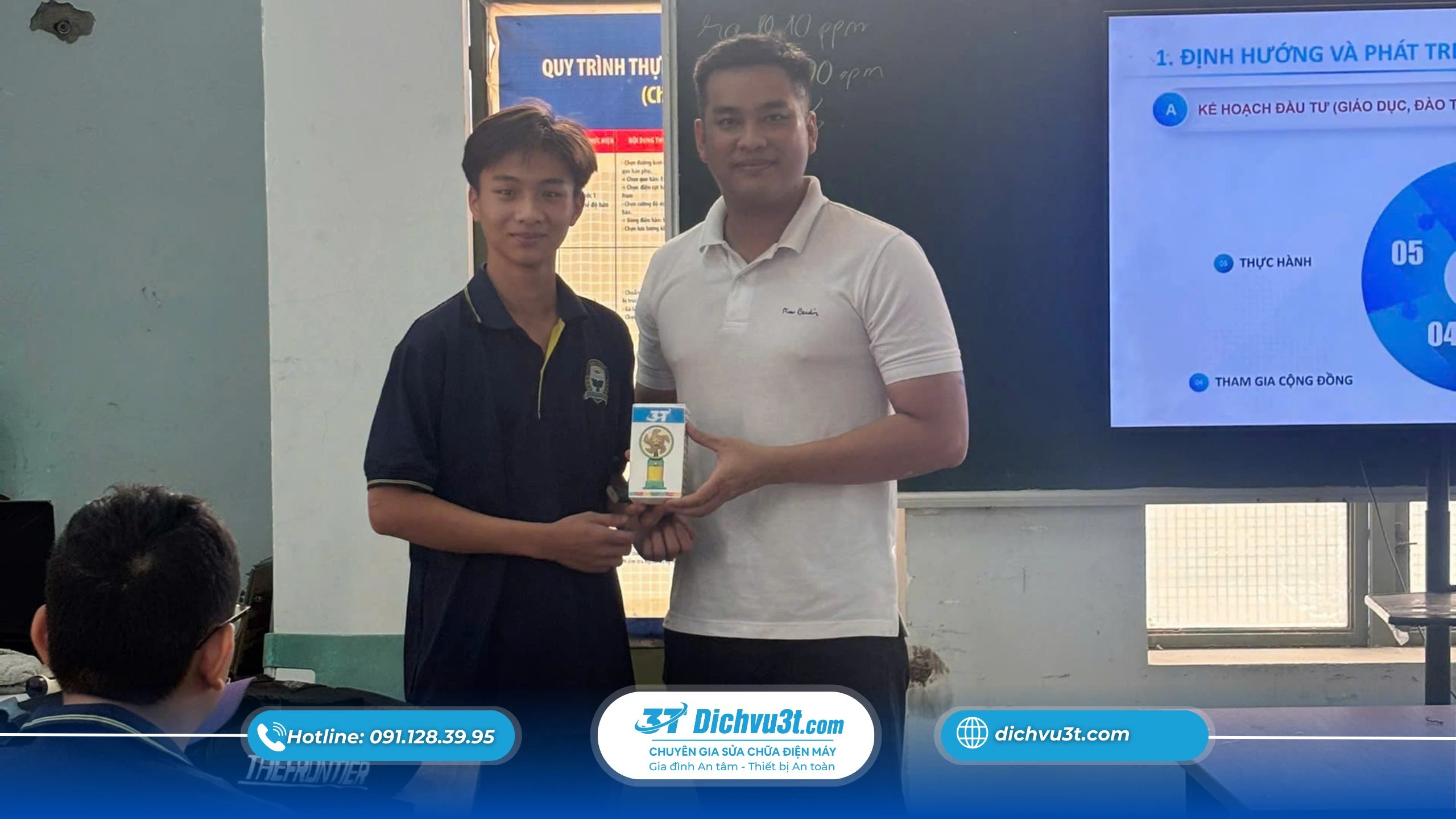 Dịch vụ 3T.com kết hợp với nhà trường triển khai đào tạo lớp M3 tại Trường Cao đẳng Quốc tế VABIS