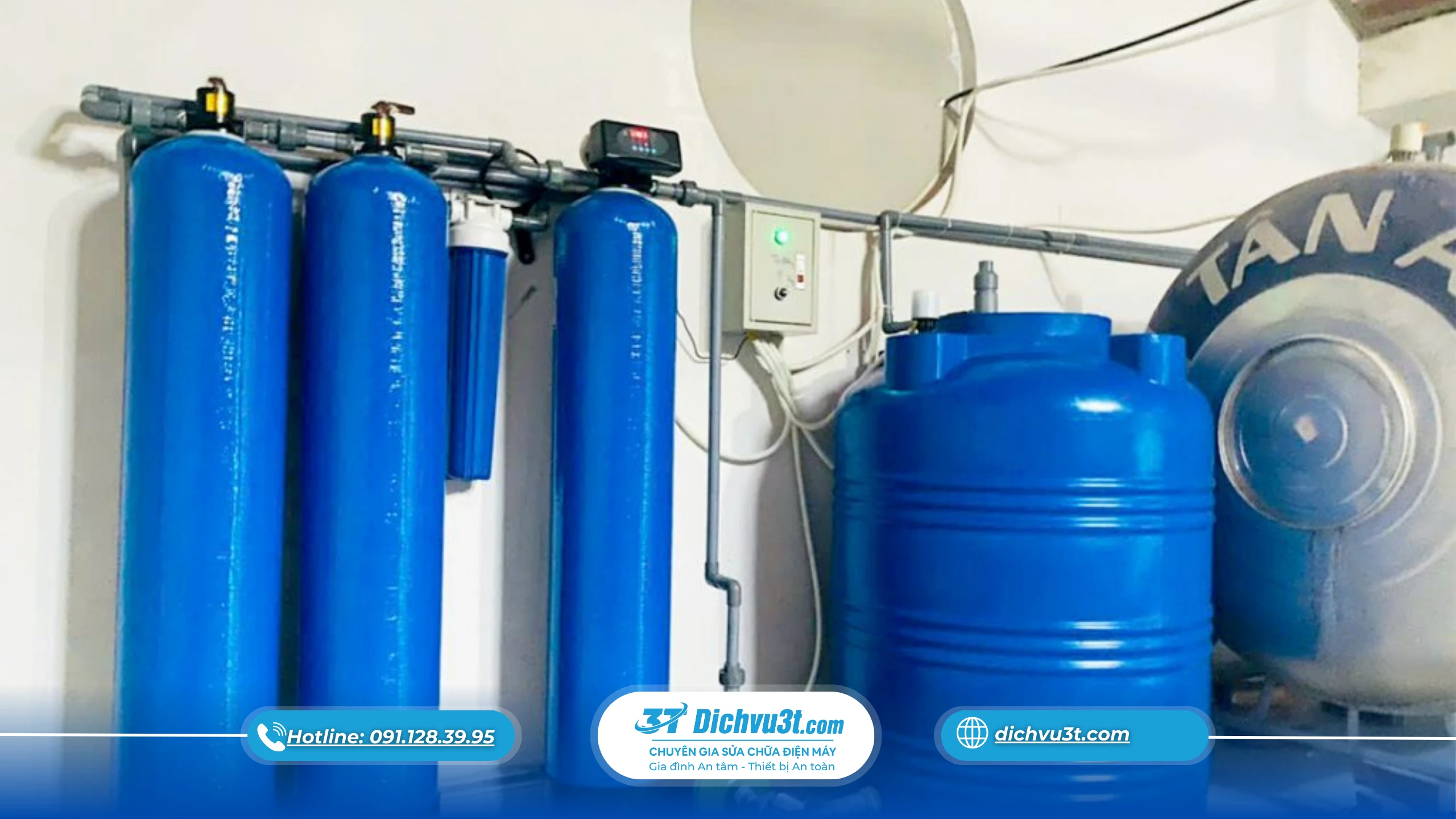 Lắp máy lọc nước tổng ở đâu là đúng kỹ thuật? Vị trí quyết định hiệu quả sử dụng