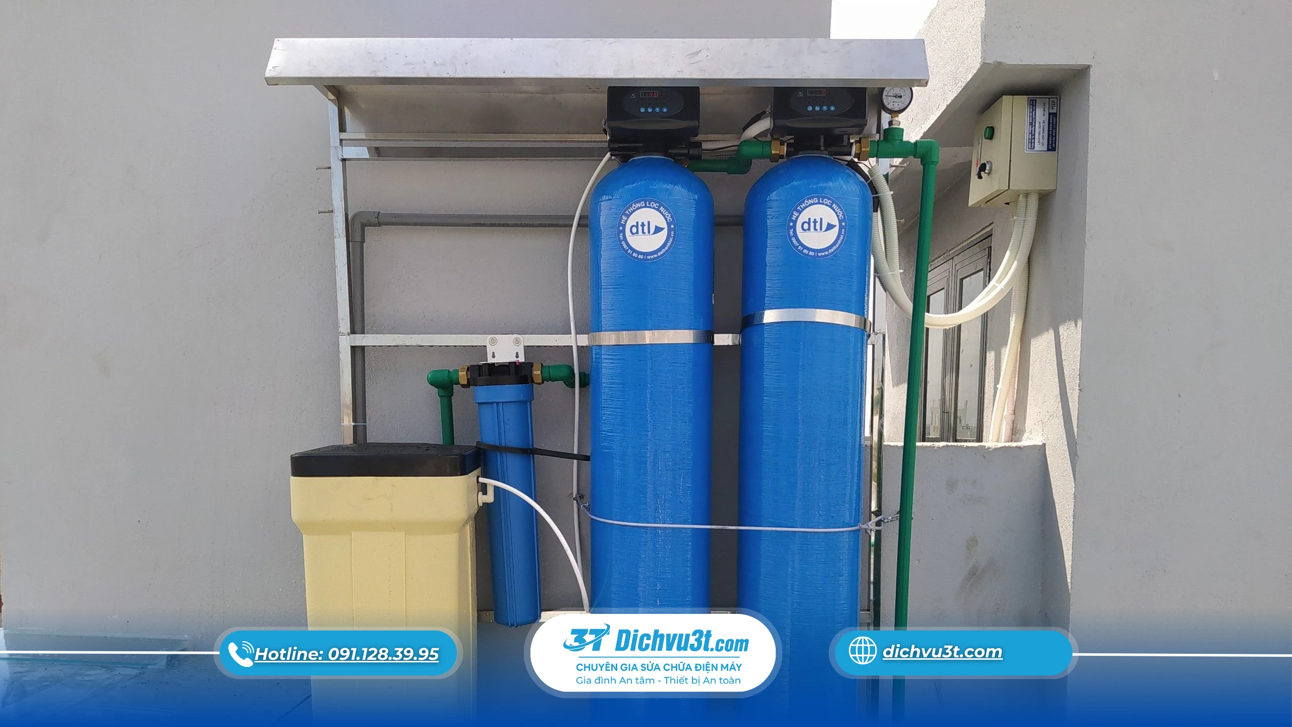 Lắp máy lọc nước tổng cho nhà cao tầng: Tầng trên nước lọc kém hơn?