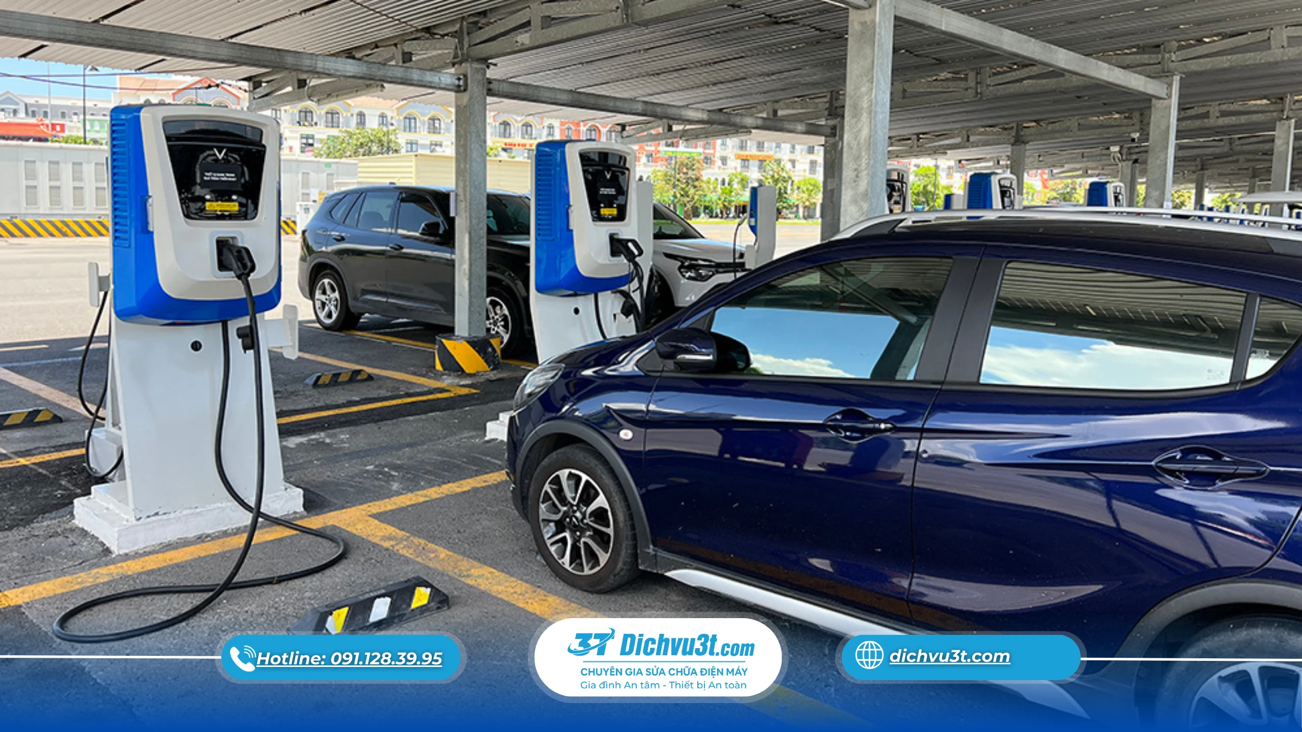 Nên chọn đơn vị lắp đặt trạm sạc xe điện trọn gói hay tự lắp?