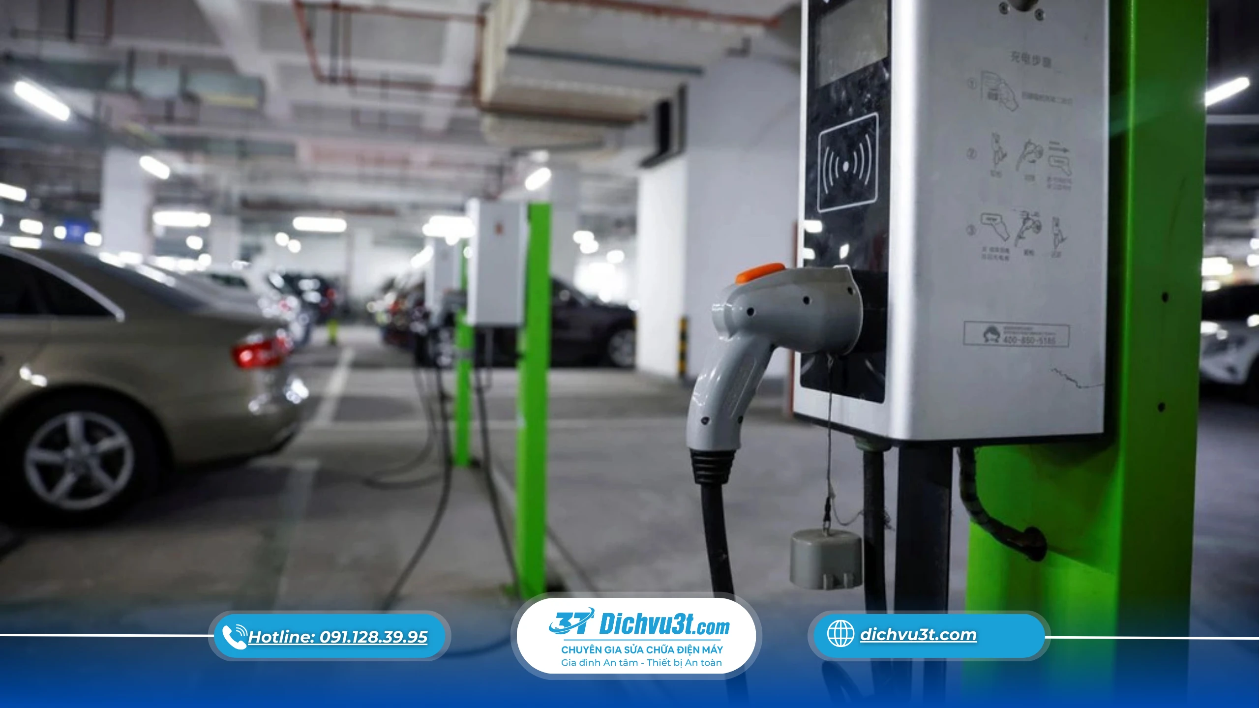 Trạm sạc xe điện nên lắp ở đâu để vừa tiện sạc vừa đảm bảo an toàn?