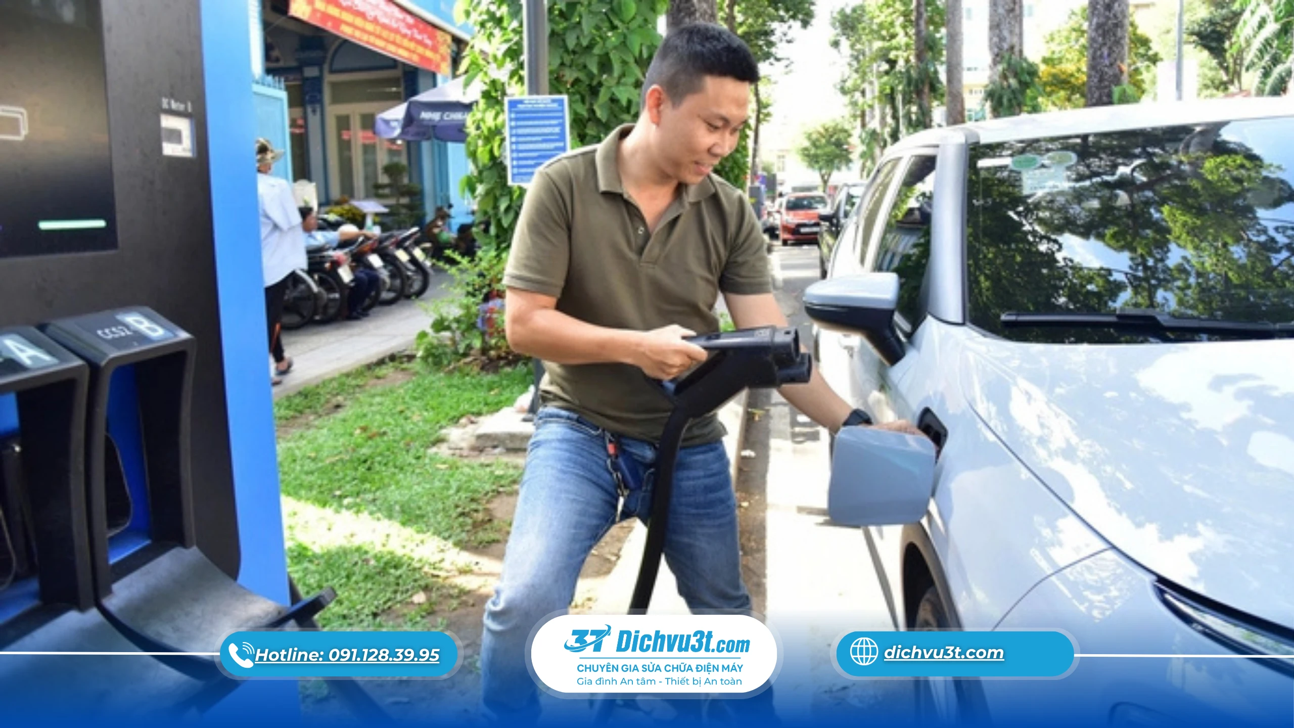 Trạm sạc xe điện nhanh và sạc thường khác nhau như thế nào?