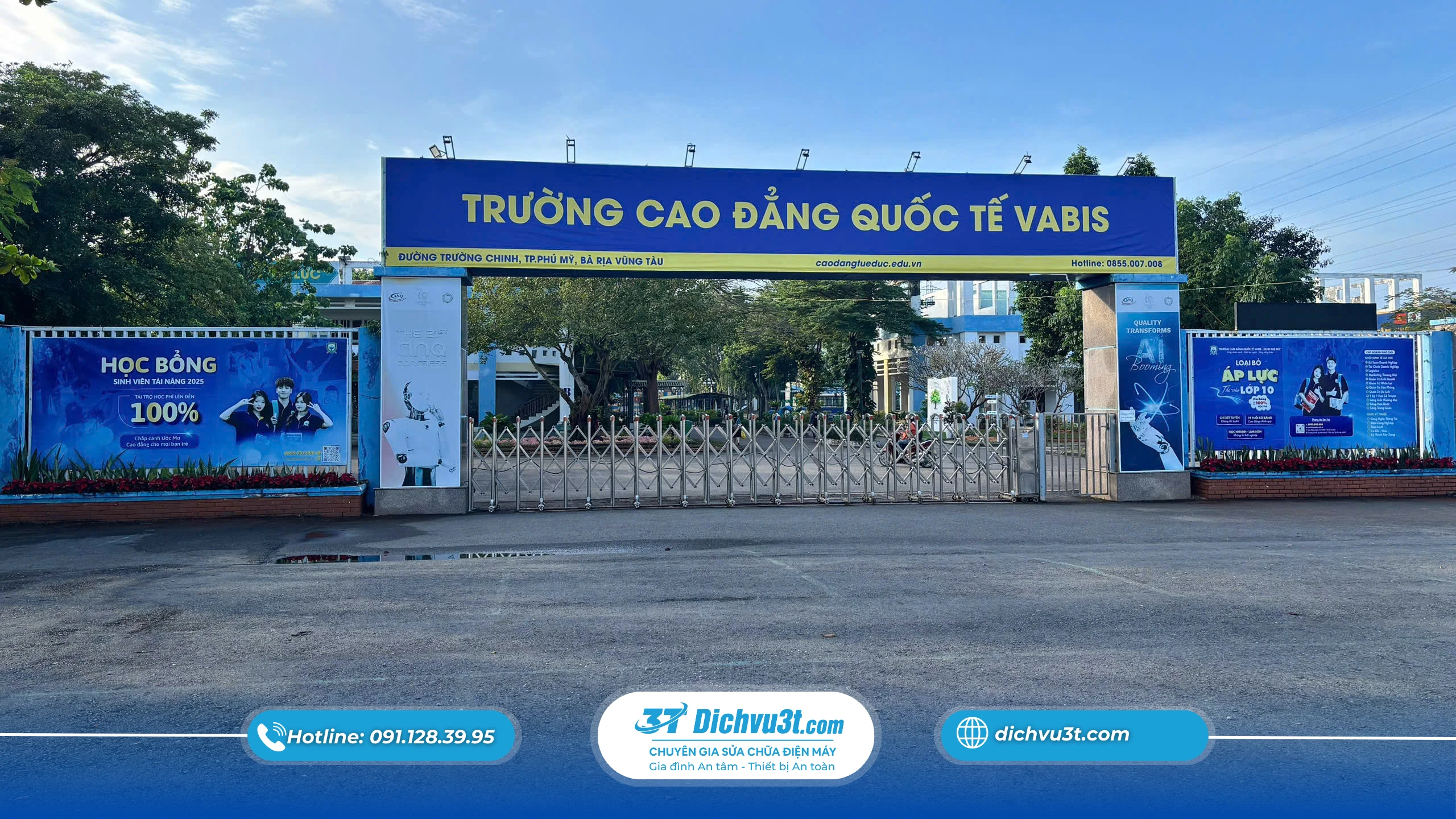 Dịch vụ 3T.com kết hợp với nhà trường triển khai đào tạo lớp M3 tại Trường Cao đẳng Quốc tế VABIS