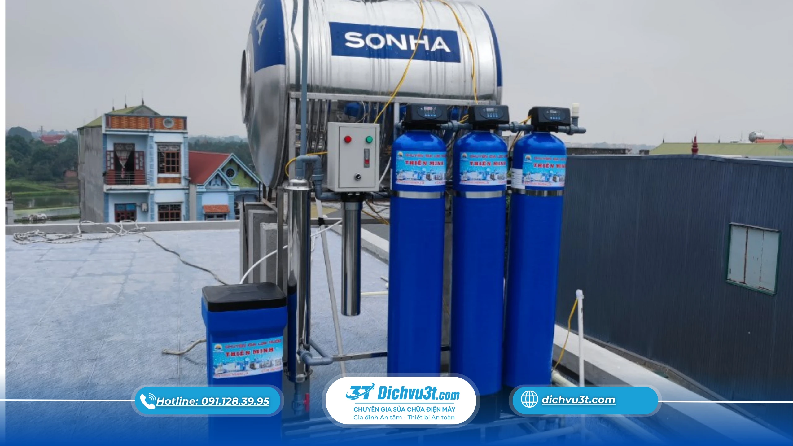 Lắp máy lọc nước tổng xong có uống trực tiếp nước được không? Câu hỏi khiến nhiều người băn khoăn