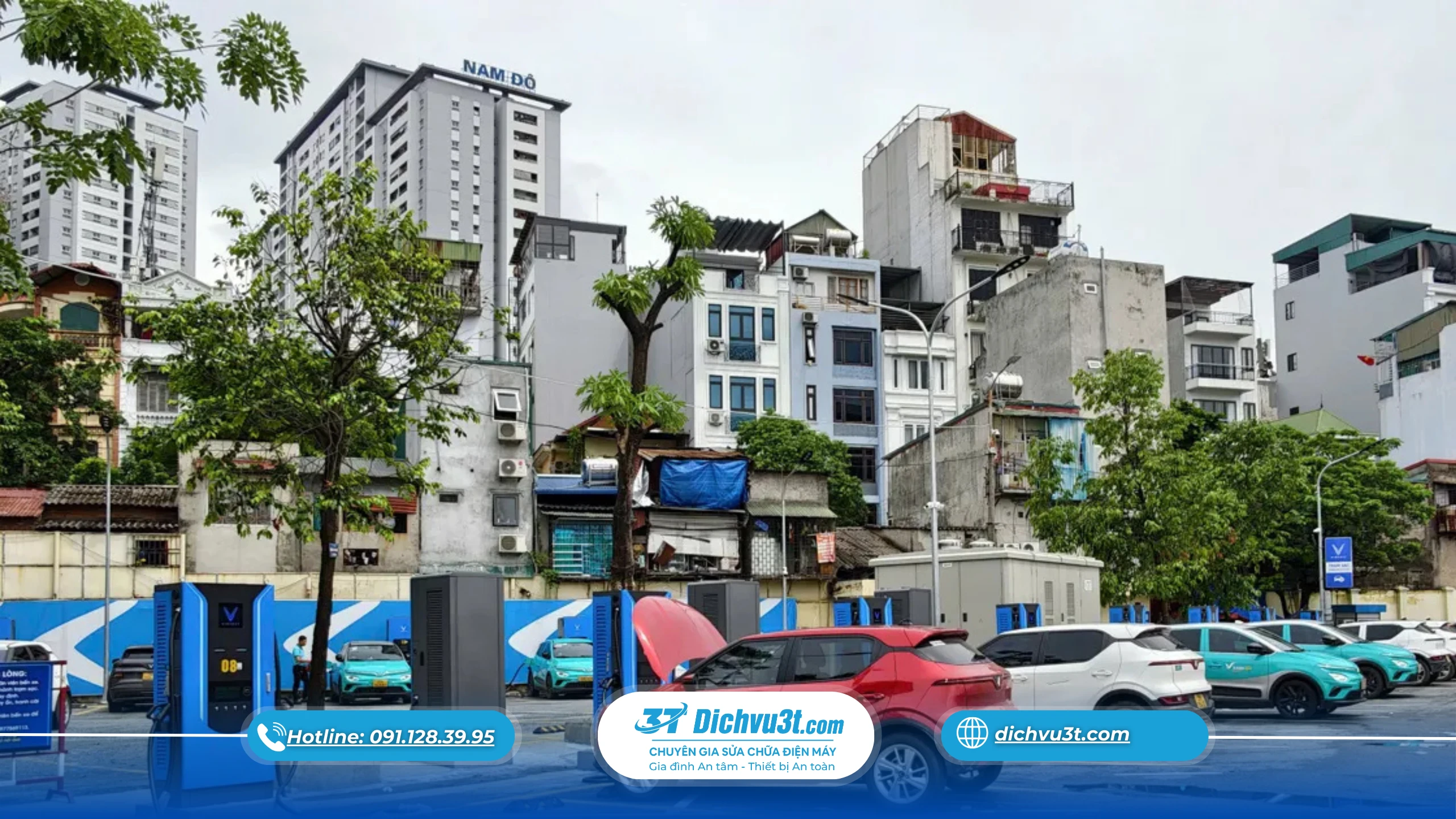 Vì sao cùng một trạm sạc xe điện nhưng thời gian sạc mỗi xe lại khác nhau?