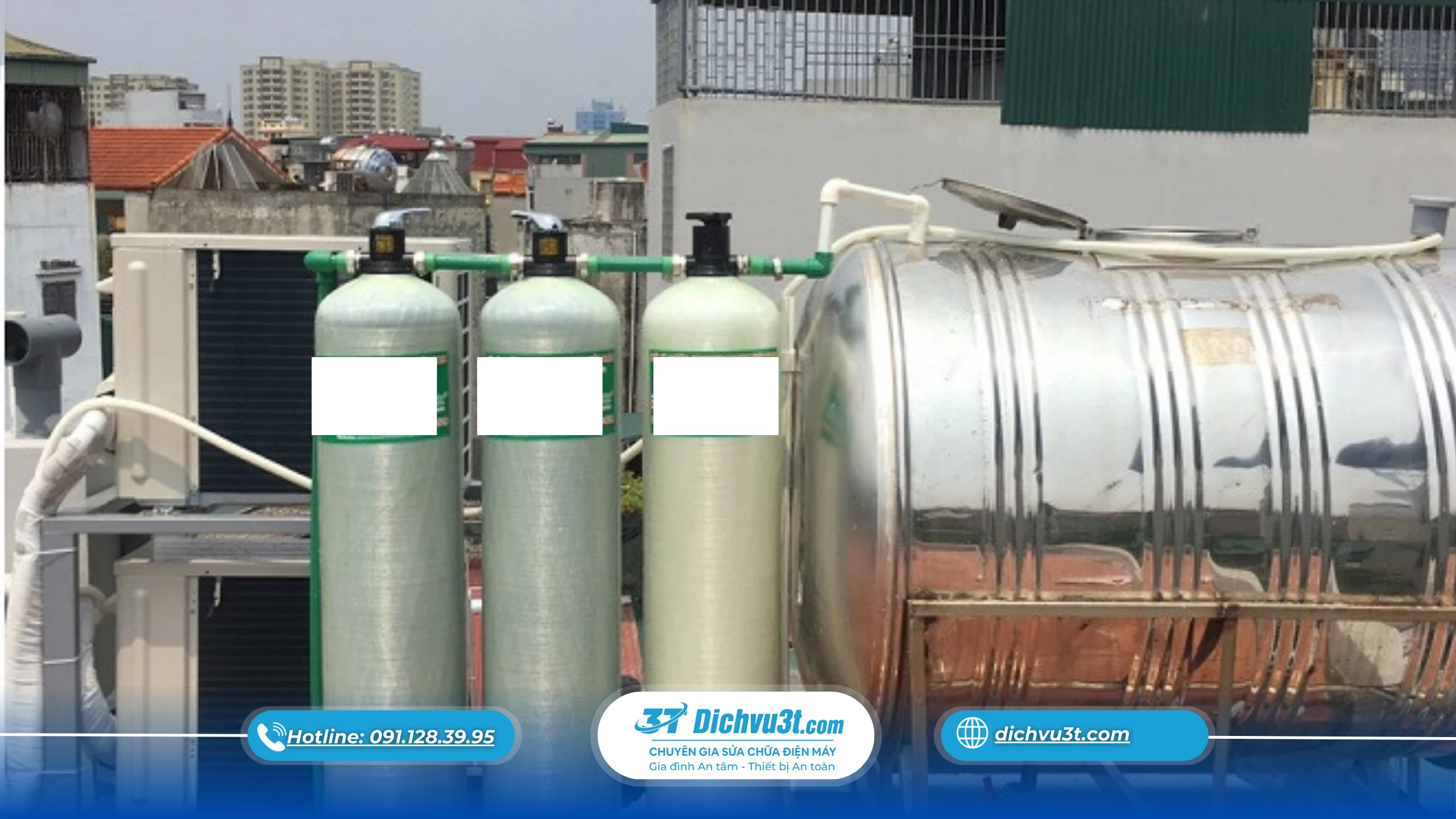 Lắp đặt máy lọc nước tổng có làm áp lực nước yếu đi?