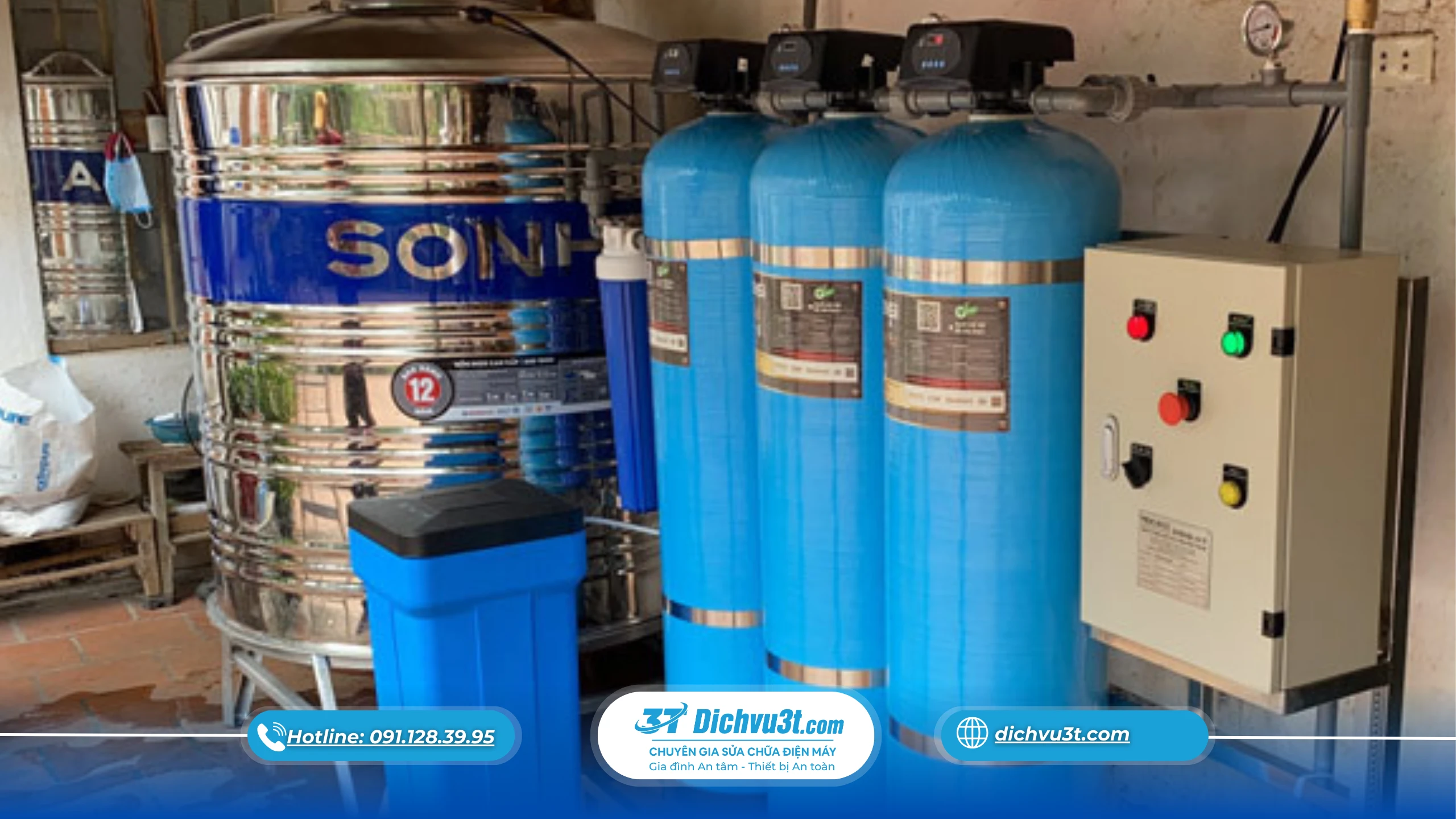 Máy lọc nước tổng: liệu có xử lý được nước có mùi khó chịu?