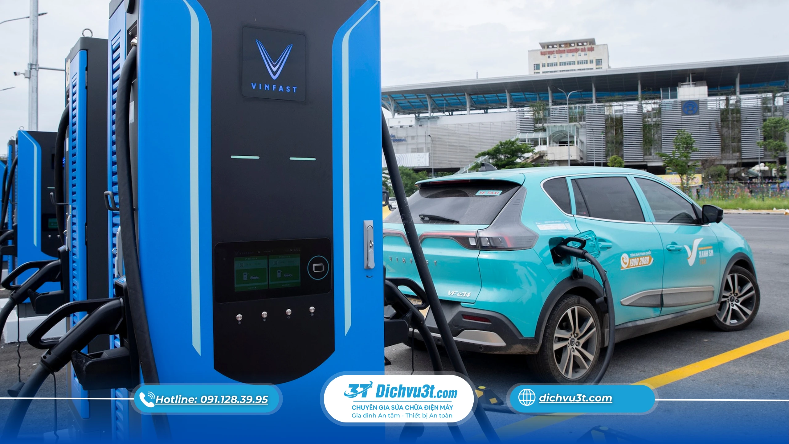 Trạm sạc xe điện và xu hướng phát triển hạ tầng xe điện tại Việt Nam