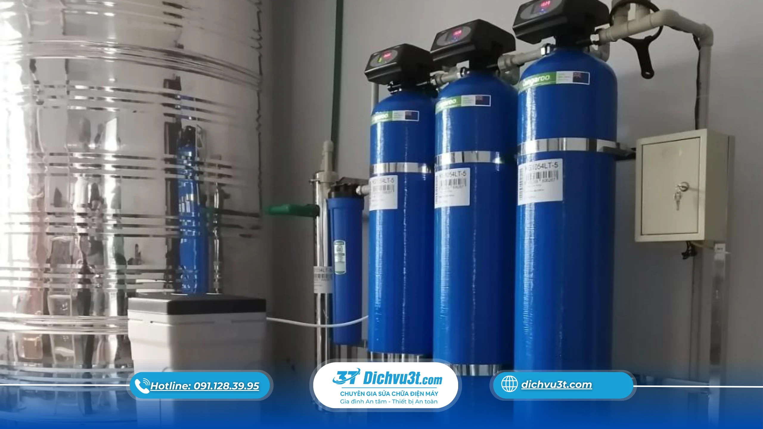 Máy lọc nước tổng cho nhà riêng khác gì biệt thự? Nhiều người lắp sai ngay từ đầu