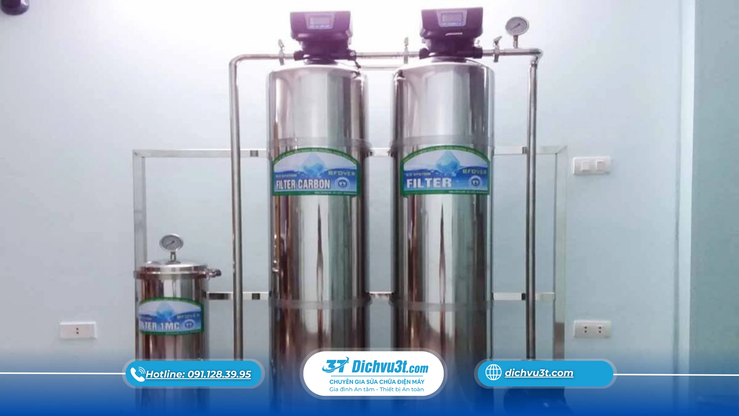 Máy lọc nước tổng: liệu có xử lý được nước có mùi khó chịu?