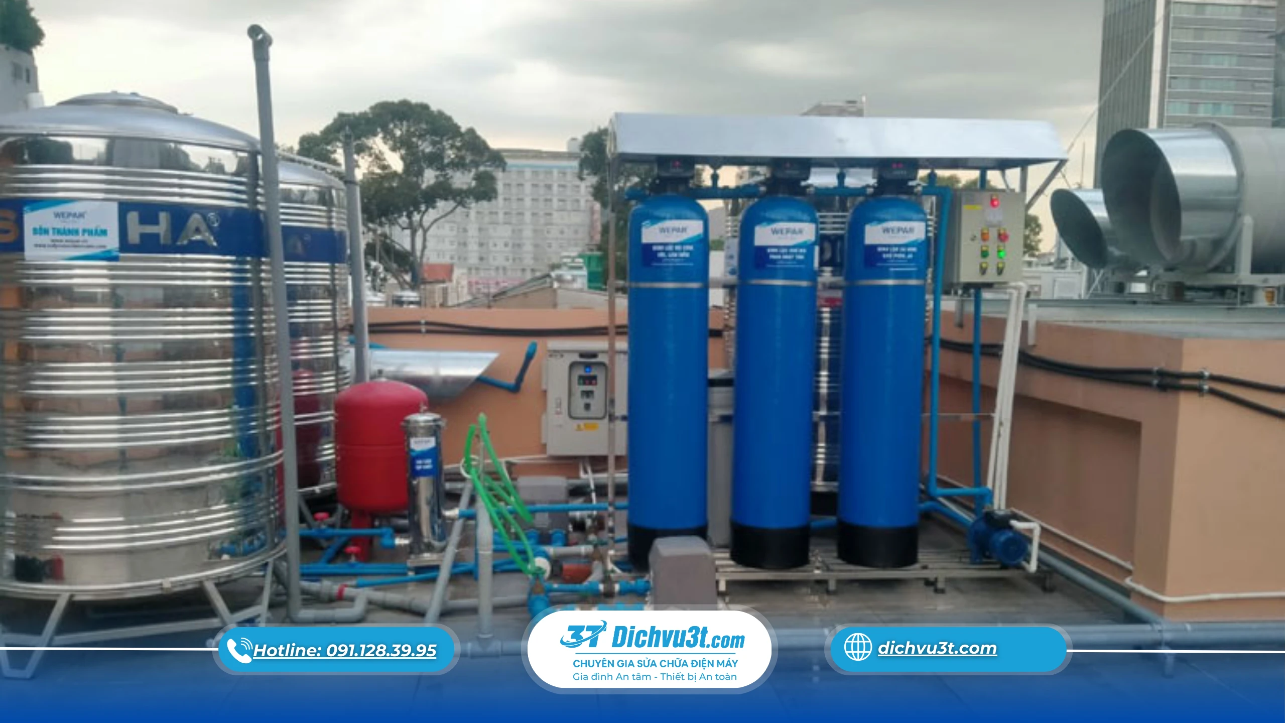 Nhà phố, chung cư, biệt thự: nên chọn máy lọc nước tổng khác nhau thế nào?