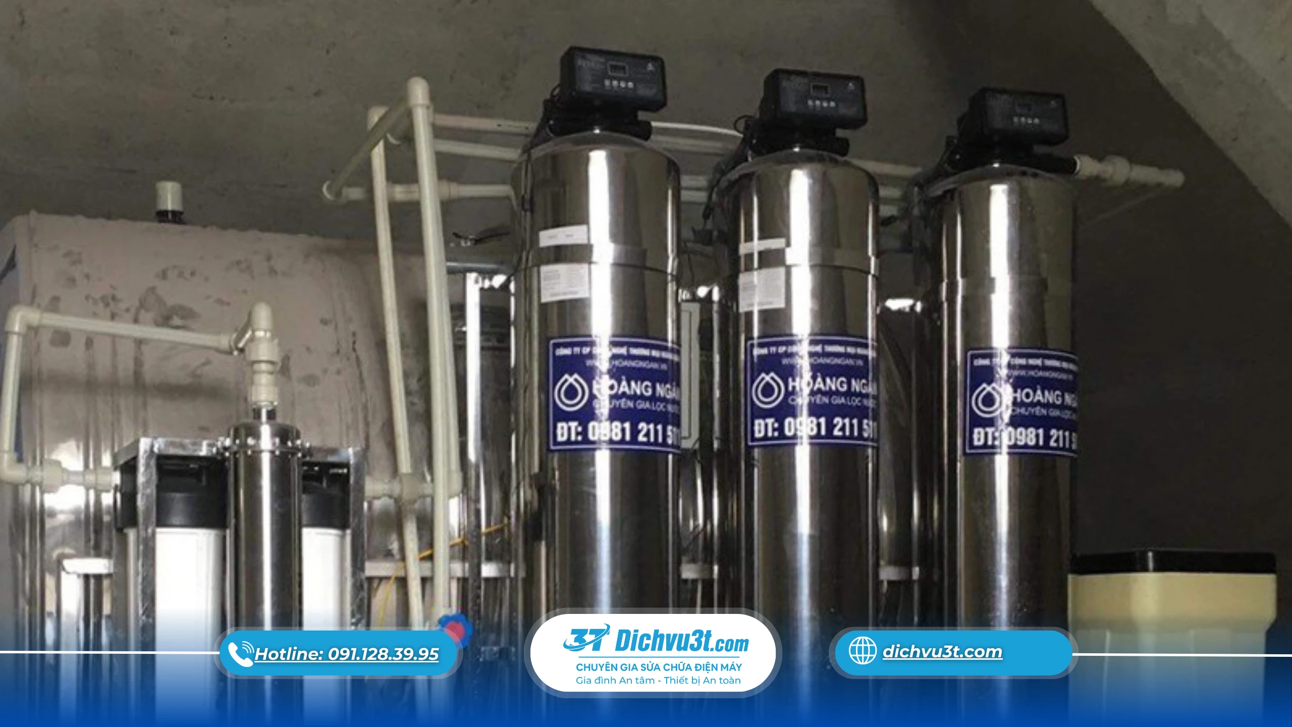 Máy lọc nước tổng cho biệt thự nên chọn công suất bao nhiêu?