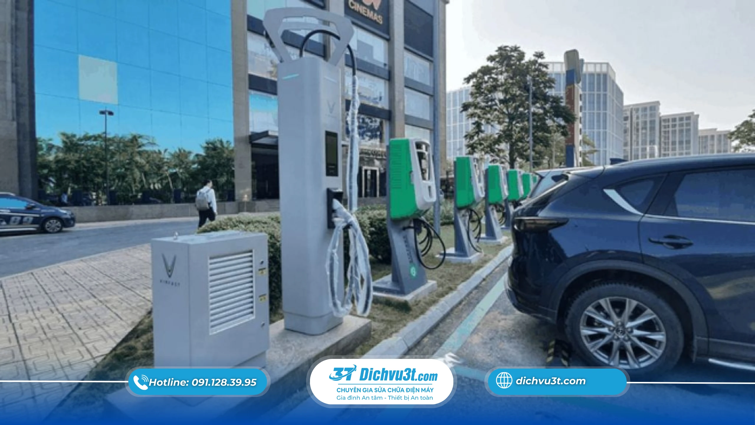 Lắp đặt trạm sạc xe điện ở chung cư: Nên hay không khi lo ngại cháy nổ?