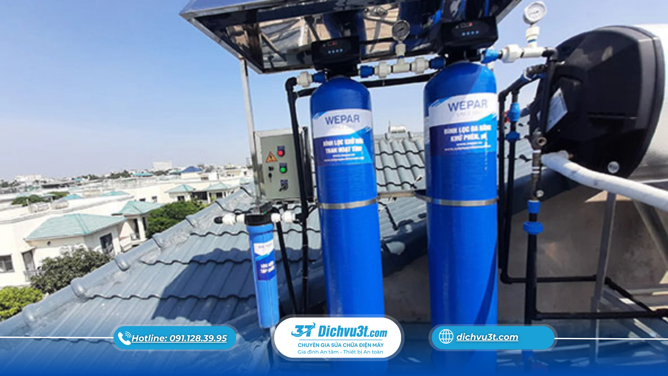 Máy lọc nước tổng giúp quần áo mềm hơn sau khi giặt như thế nào?