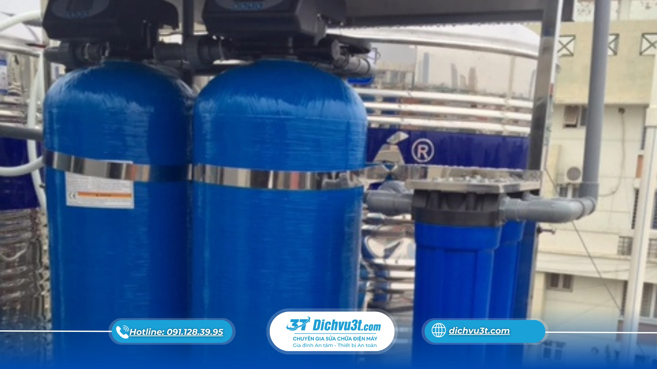 Máy lọc nước tổng có cần thiết cho khu vực nước cứng tại đô thị lớn?