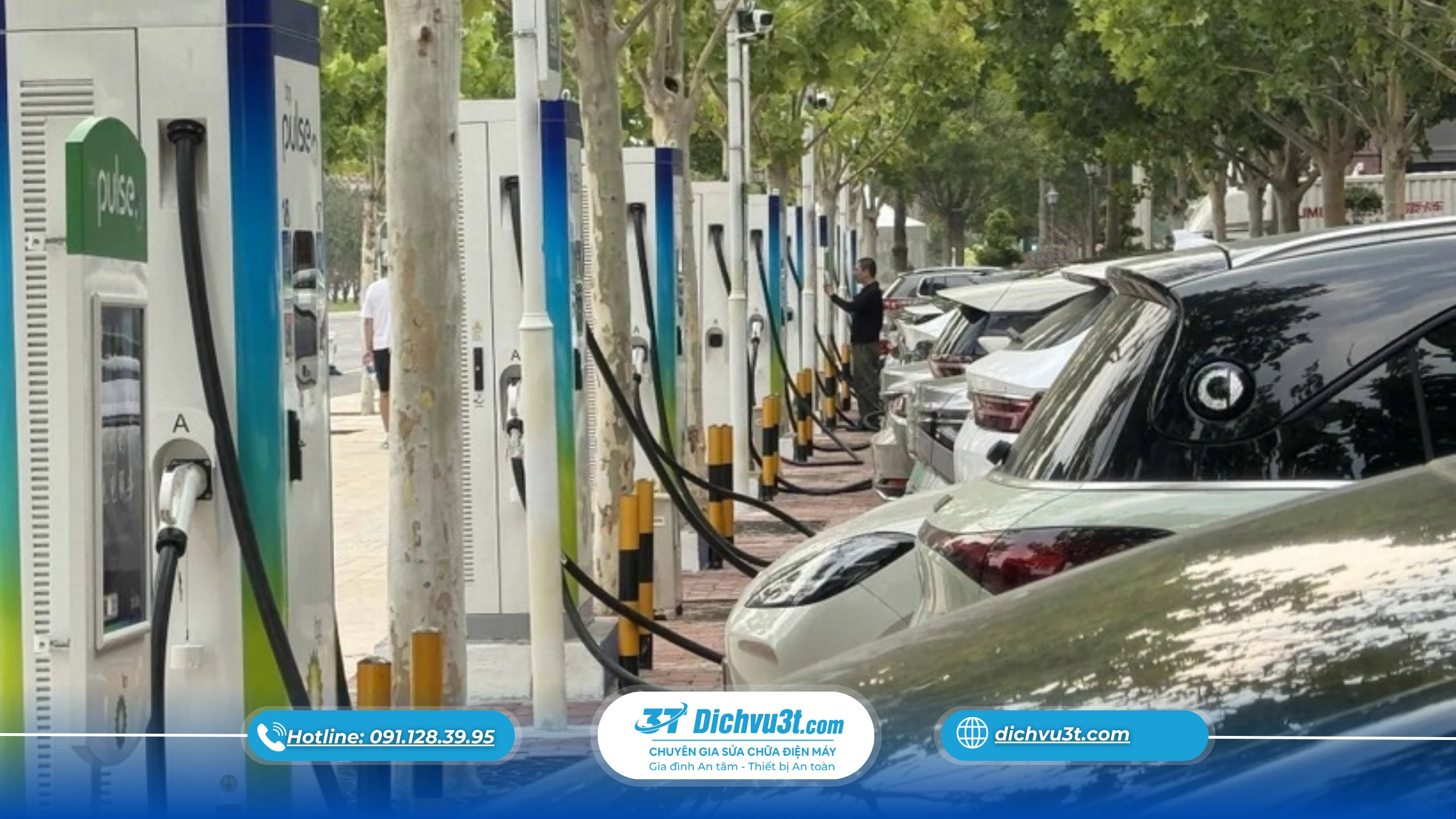 Trạm sạc xe điện có gây nóng pin không? Điều người dùng cần biết