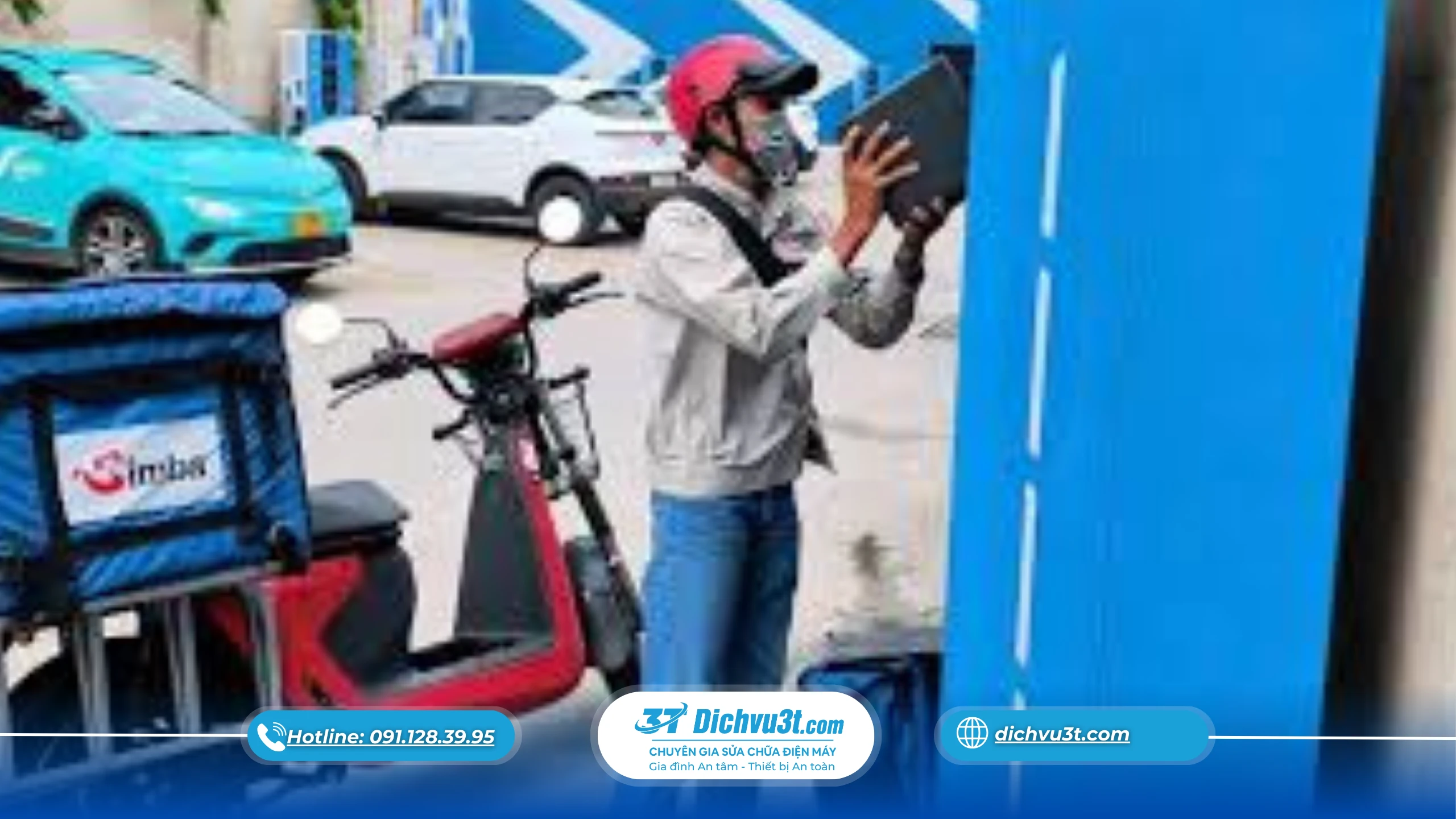 Pin xe điện dùng cho shipper khác gì pin xe điện gia đình?