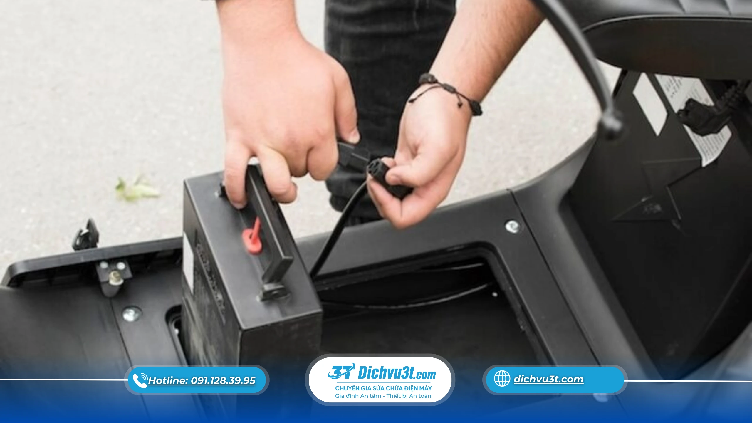 Pin xe điện bị phồng nhẹ có sửa được không hay bắt buộc phải thay?