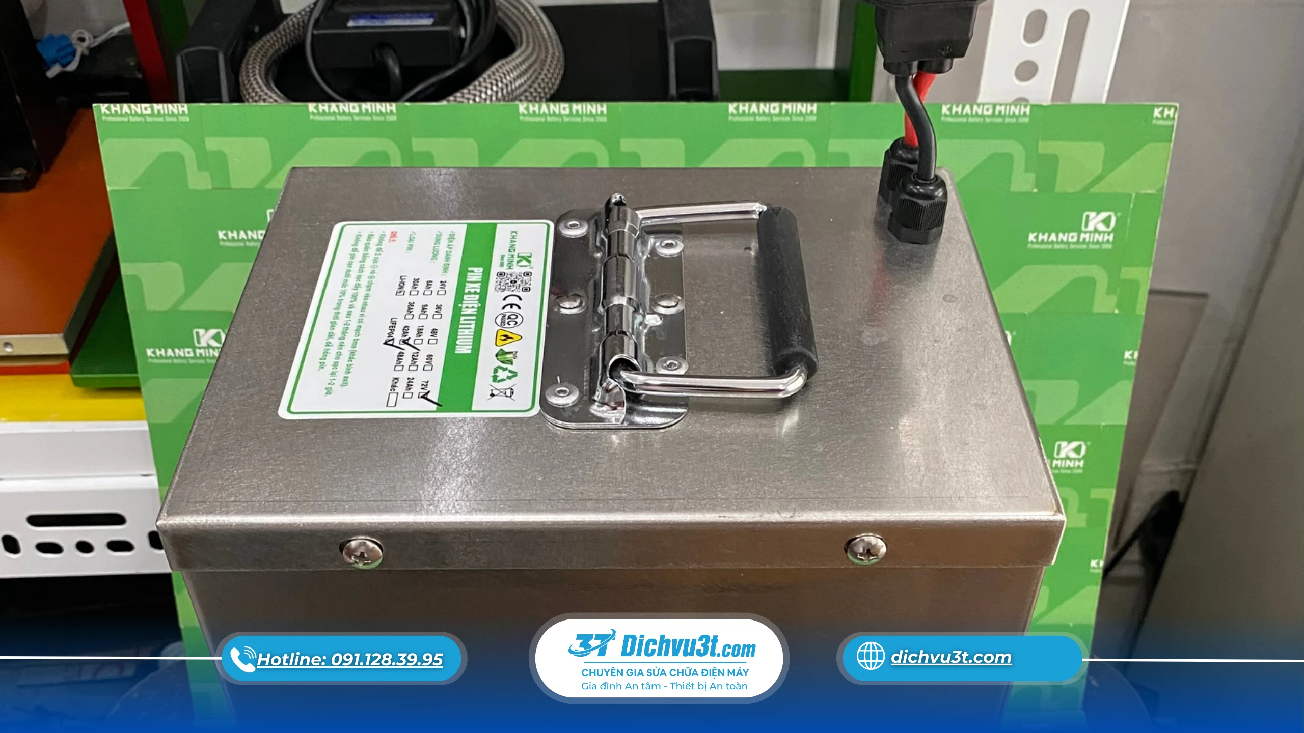 Pin xe điện bị phồng nhẹ có sửa được không hay bắt buộc phải thay?