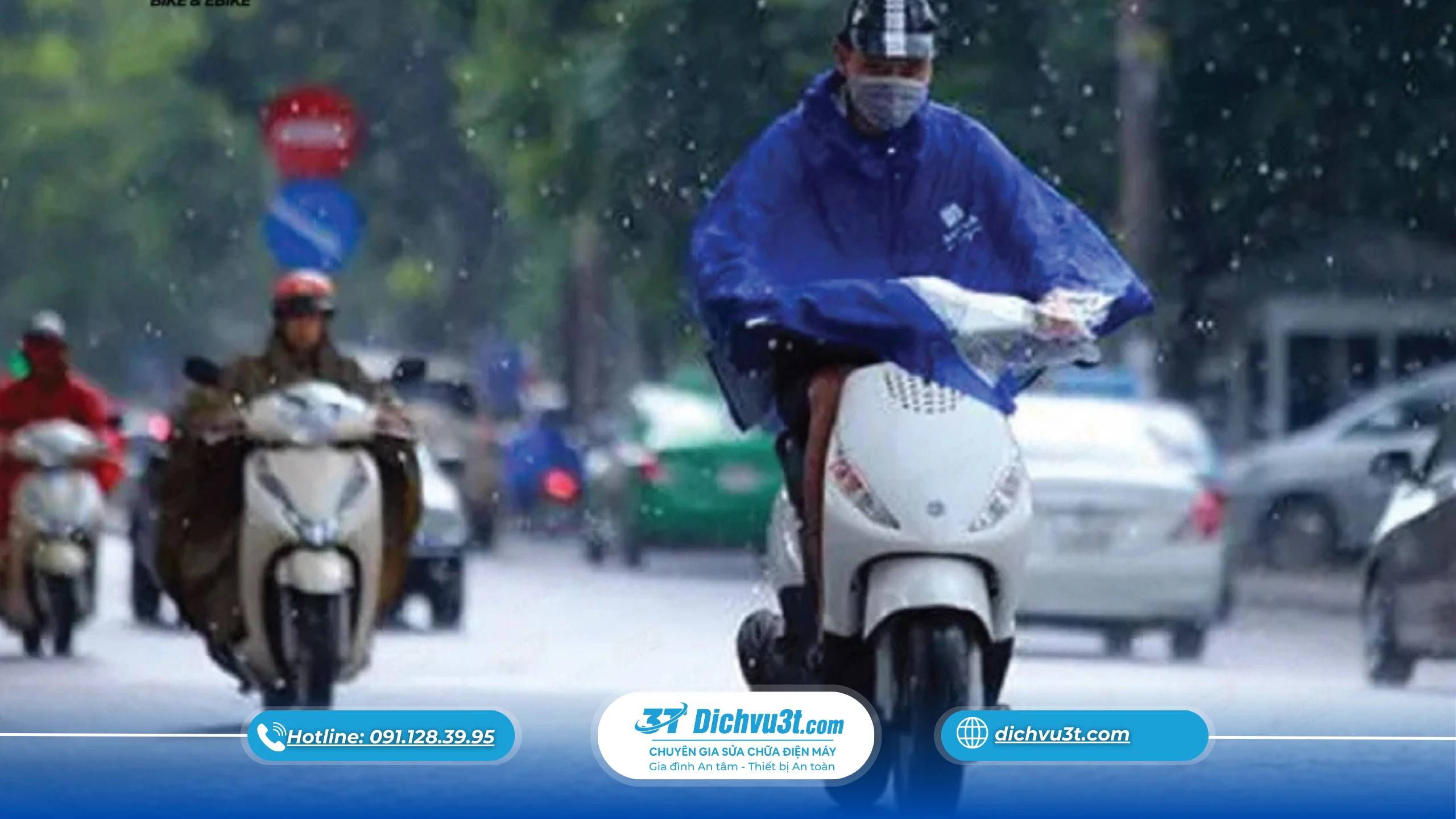 Pin xe điện đi mưa nhiều có nhanh chai hơn không?