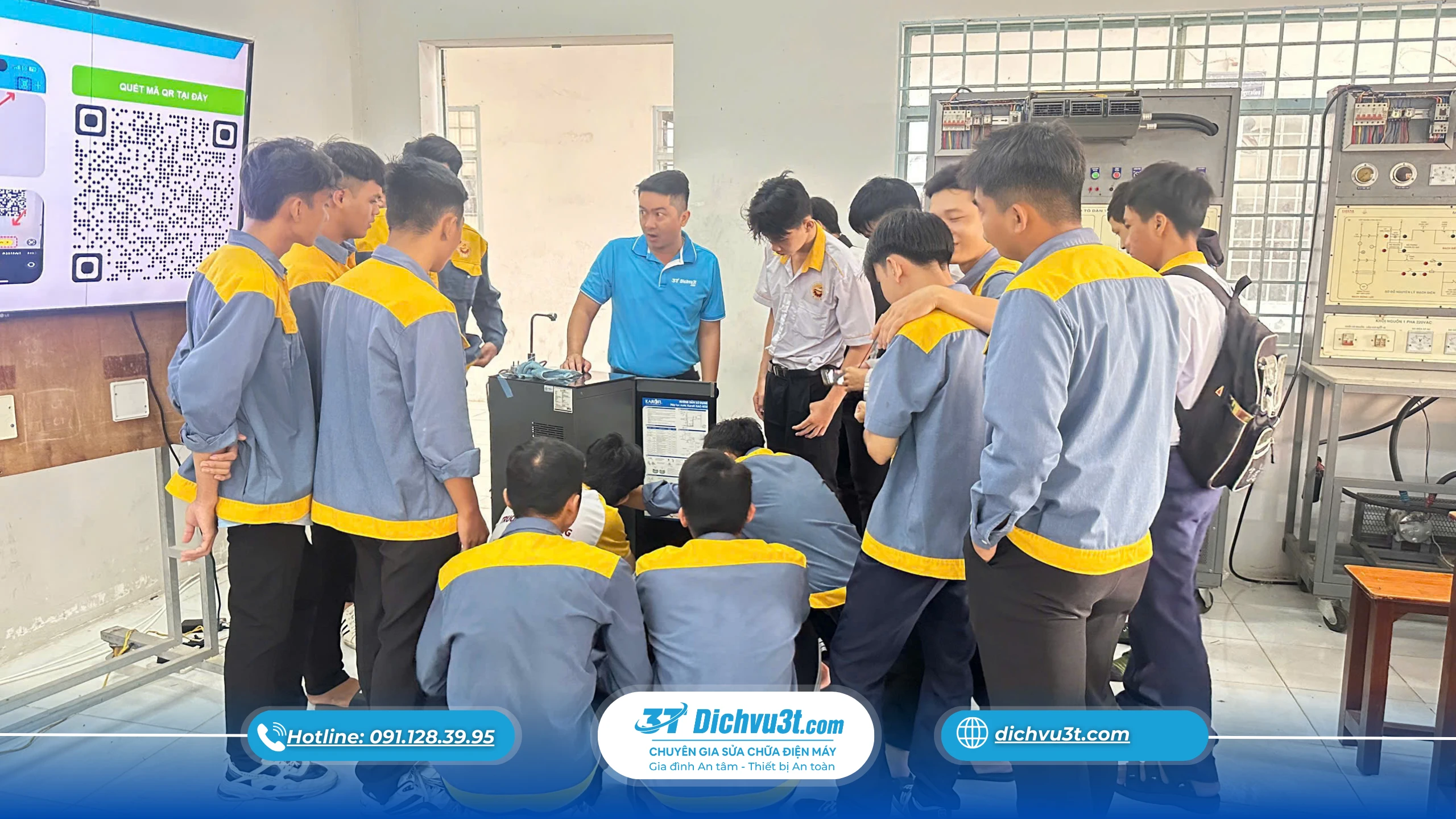 Dịch vụ 3T.com triển khai đào tạo M3 tại Trường Cao đẳng Kiên Giang