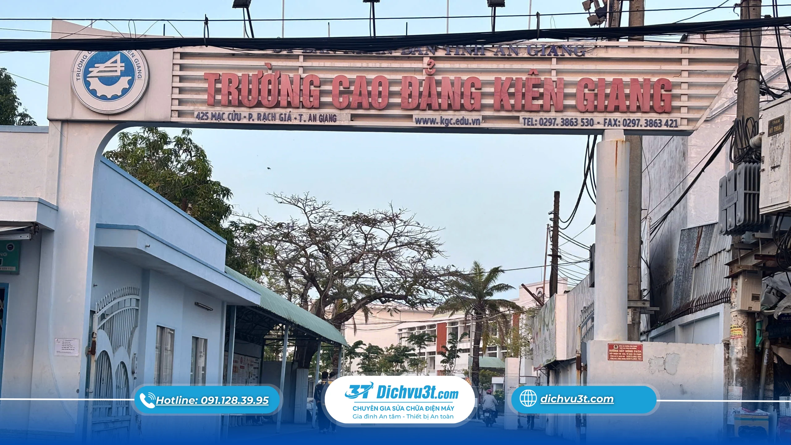 Dịch vụ 3T.com triển khai đào tạo M3 tại Trường Cao đẳng Kiên Giang