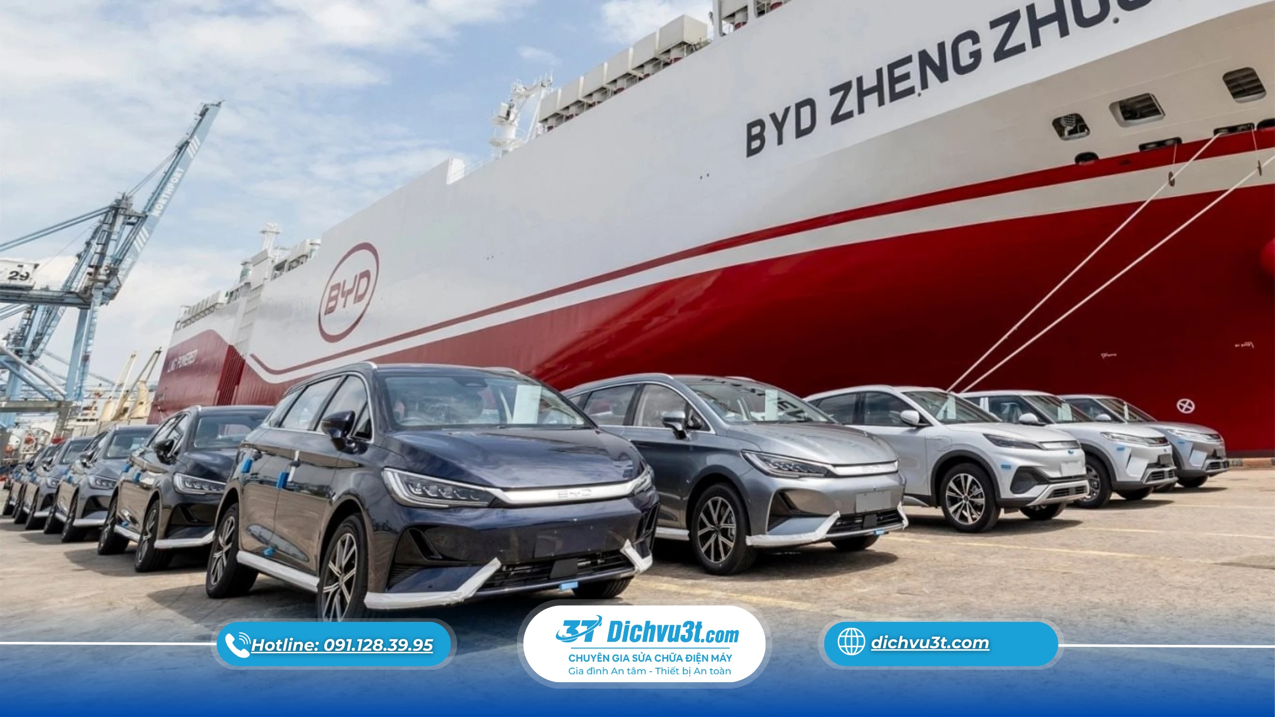 Hơn 8 triệu ô tô Trung Quốc xuất khẩu toàn cầu