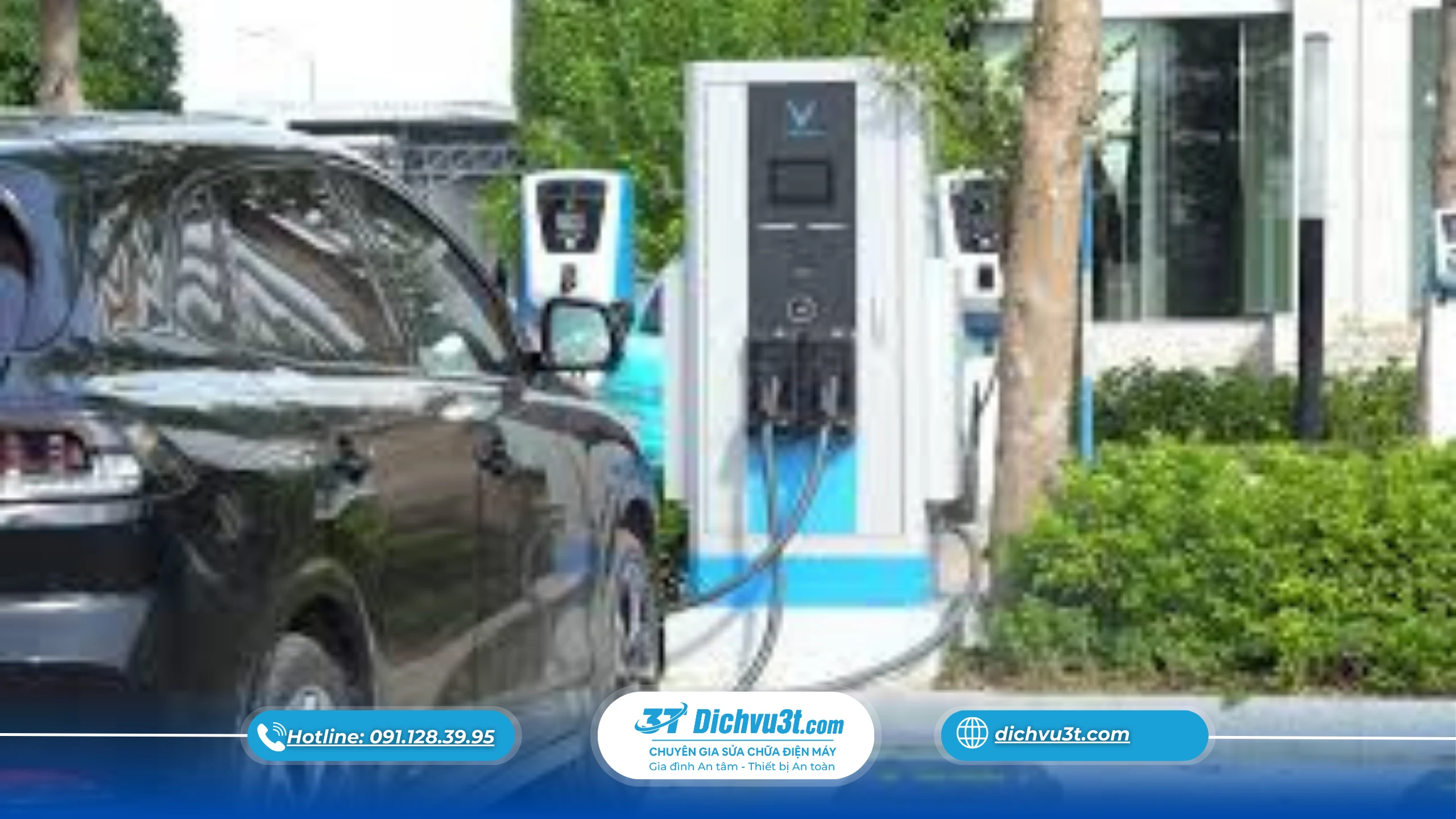 Lắp trạm sạc xe điện cho bãi xe, cửa hàng cần lưu ý điều gì?