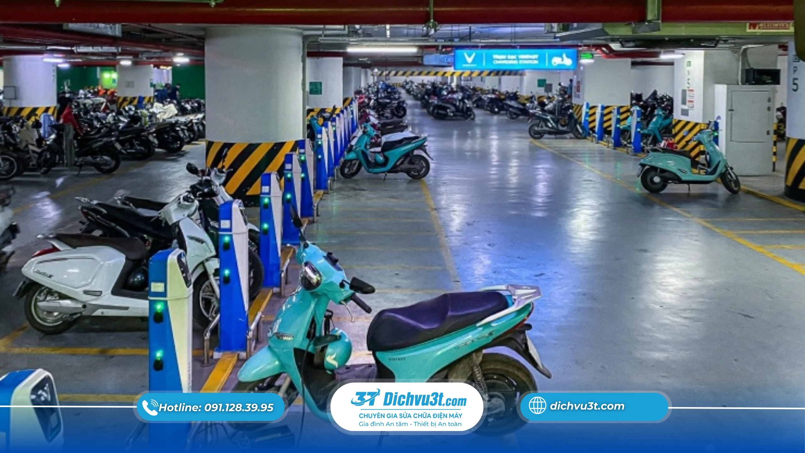 Lắp đặt trạm sạc xe điện ở chung cư: Nên hay không khi lo ngại cháy nổ?