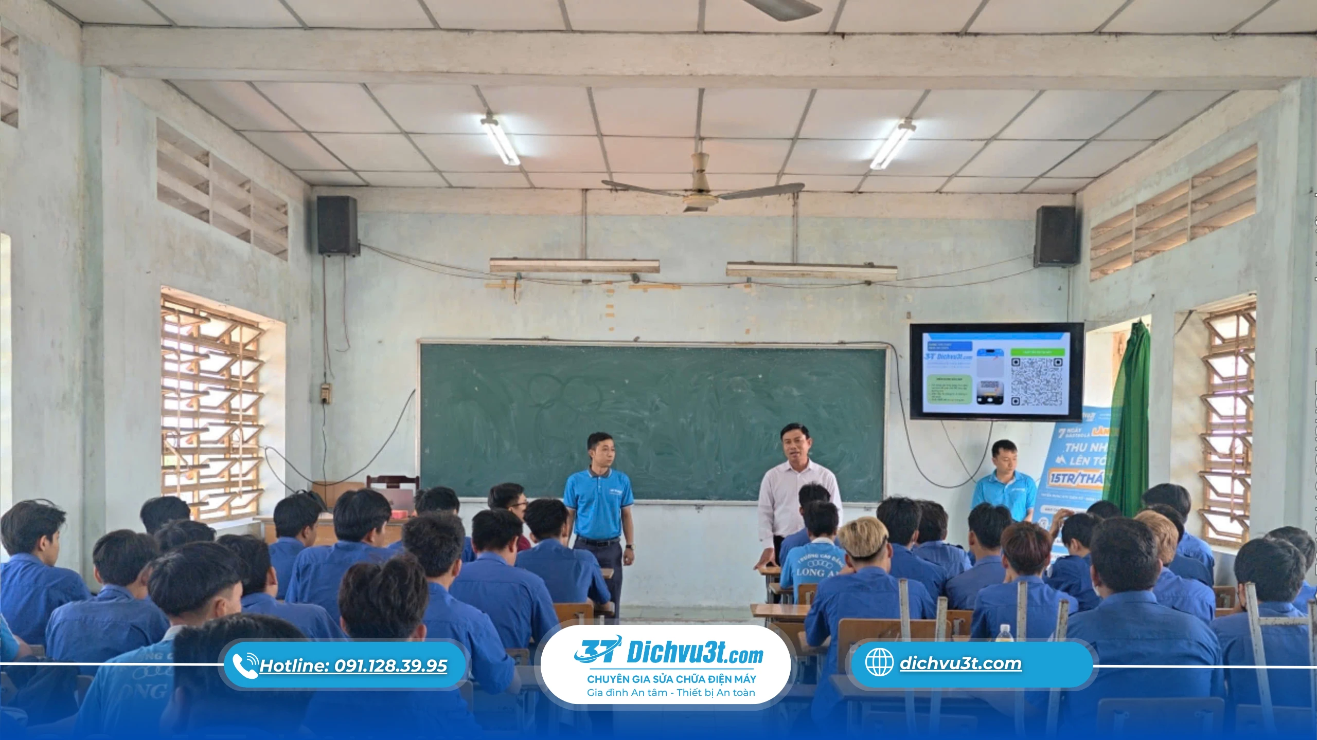 Dịch vụ 3T triển khai đào tạo M5 tại Cao đẳng Long An thúc đẩy kết nối thực tập và việc làm cho sinh viên