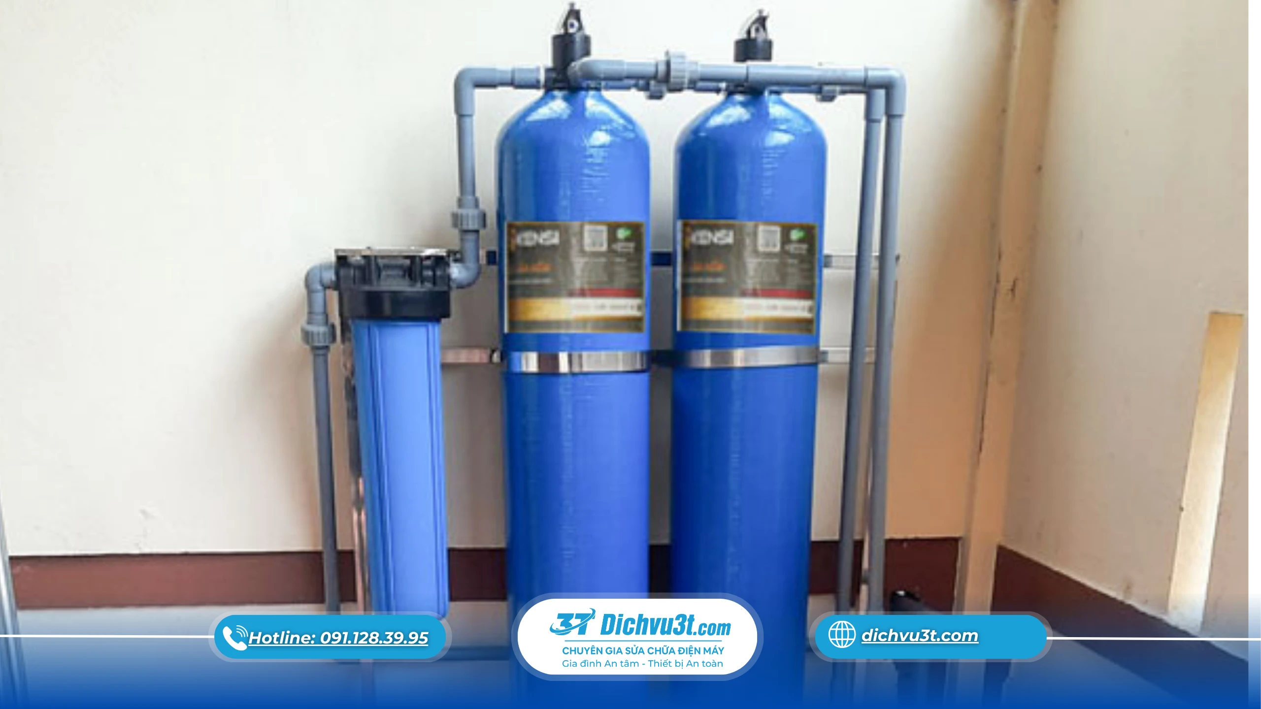 Máy lọc nước tổng có cần thiết cho khu vực nước cứng tại đô thị lớn?