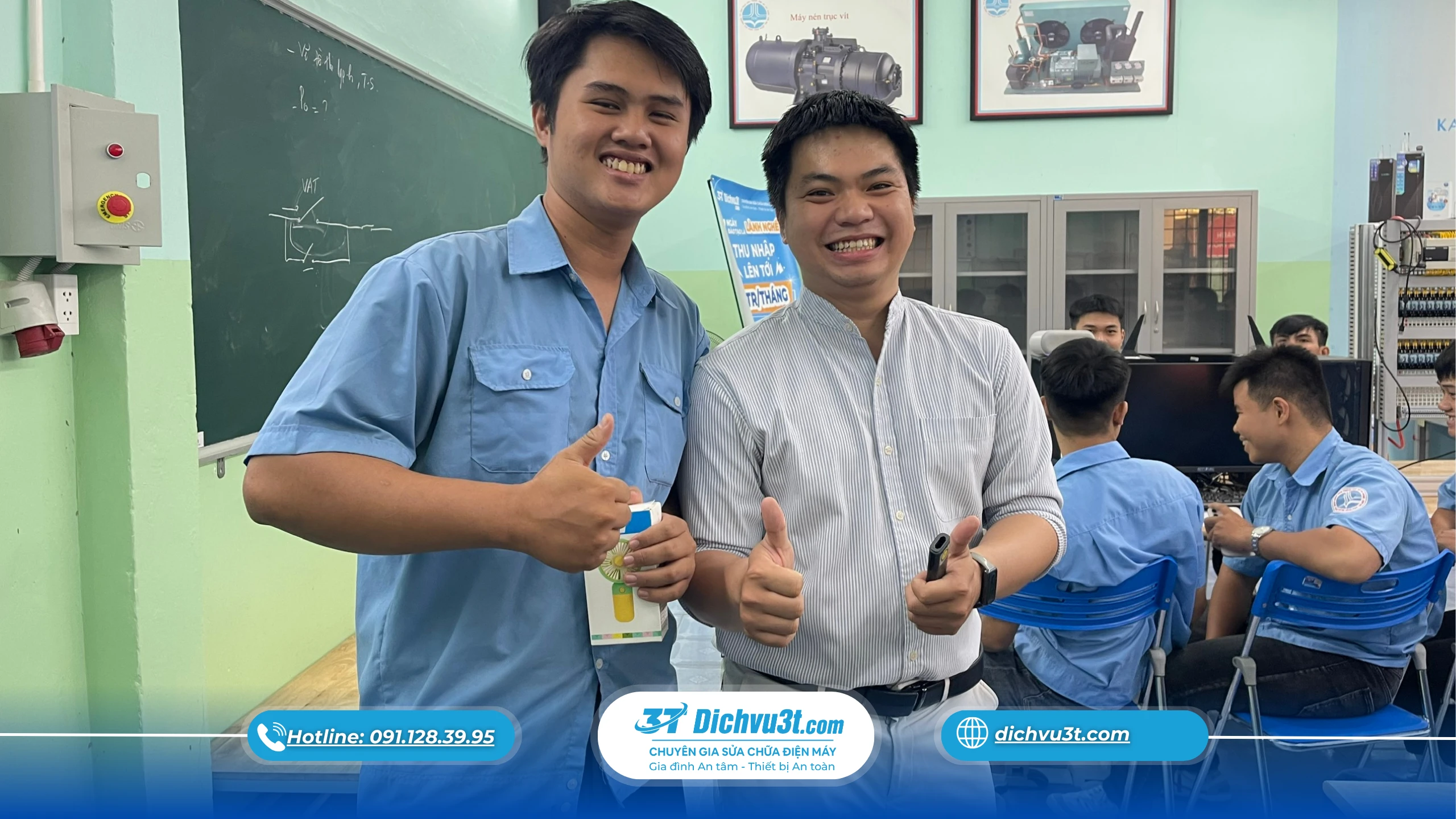 Dịch vụ 3T: Lớp đào tạo M3 tại Trường Cao Đẳng Công Nghệ Thủ Đức