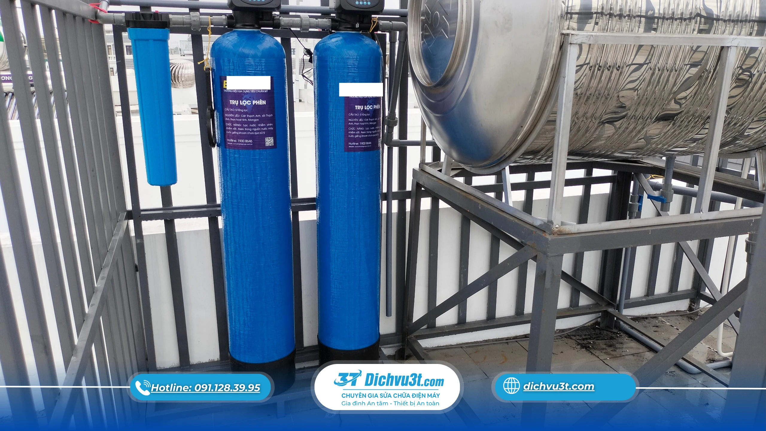 Máy lọc nước tổng: nước sinh hoạt đi qua những gì trước khi chảy ra vòi nhà bạn?