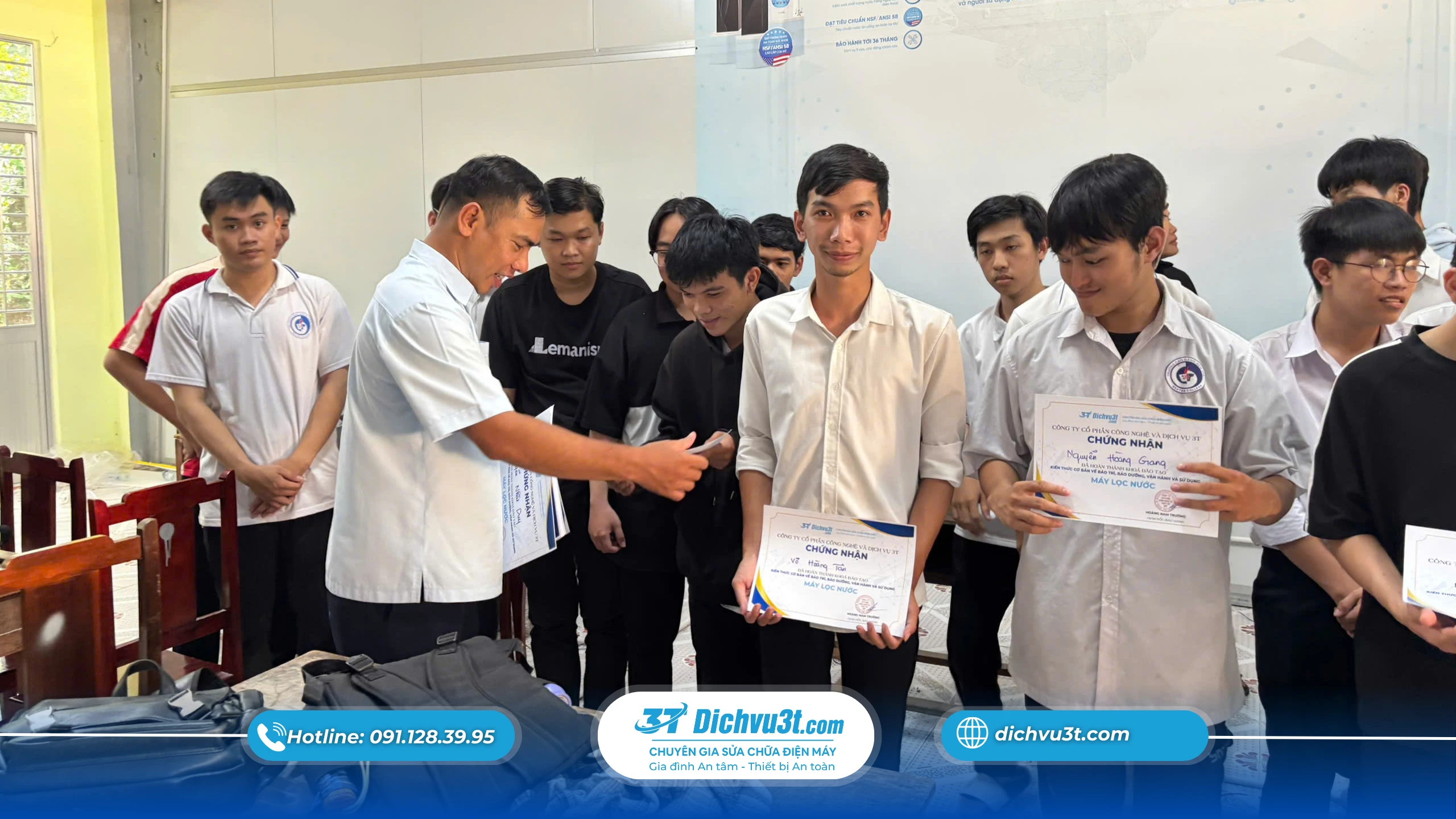 Dịch vụ 3T.com đồng hành cùng nhà trường