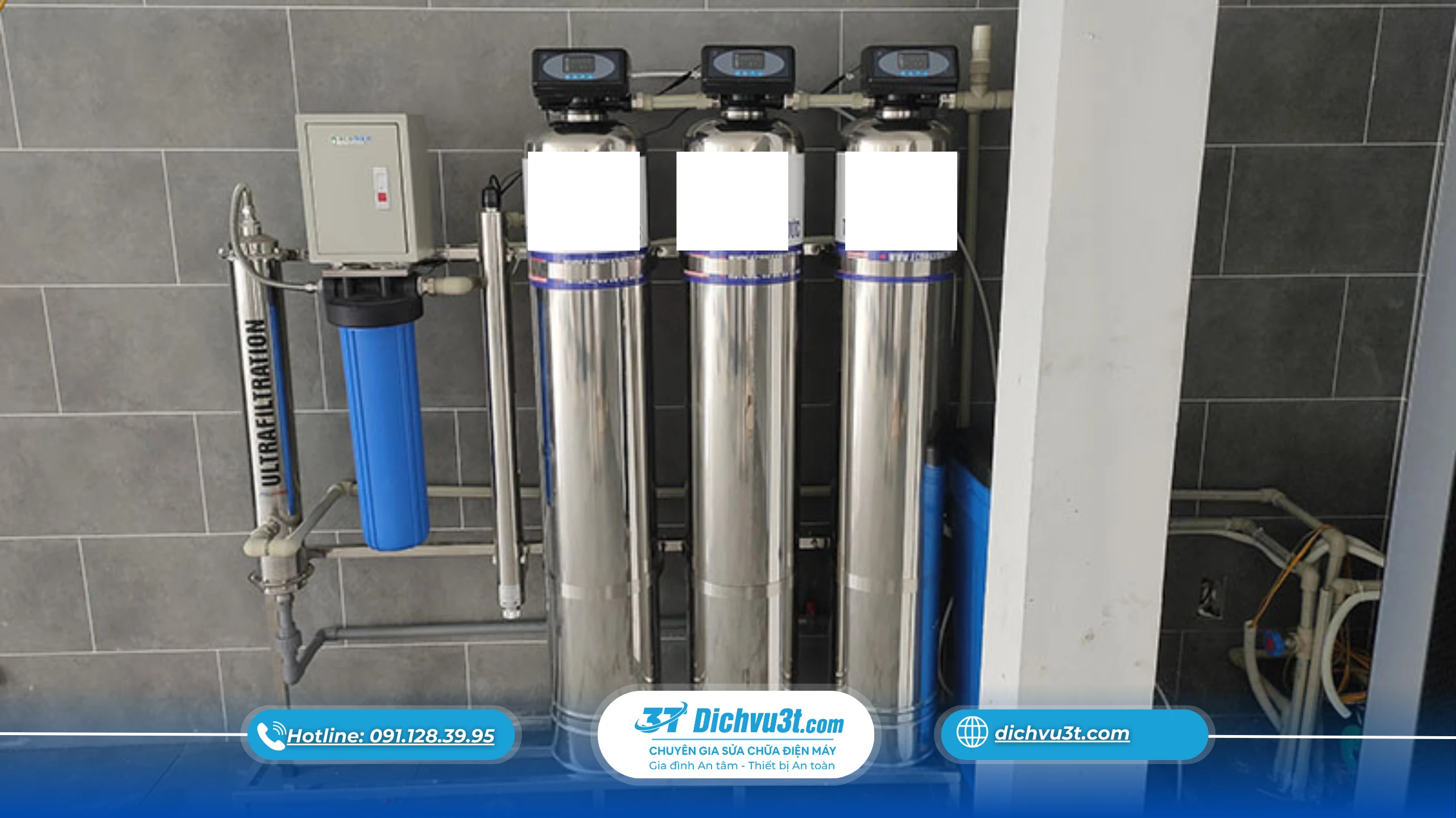 Máy lọc nước tổng có giúp giảm cặn trắng và ố vàng trên thiết bị vệ sinh không?