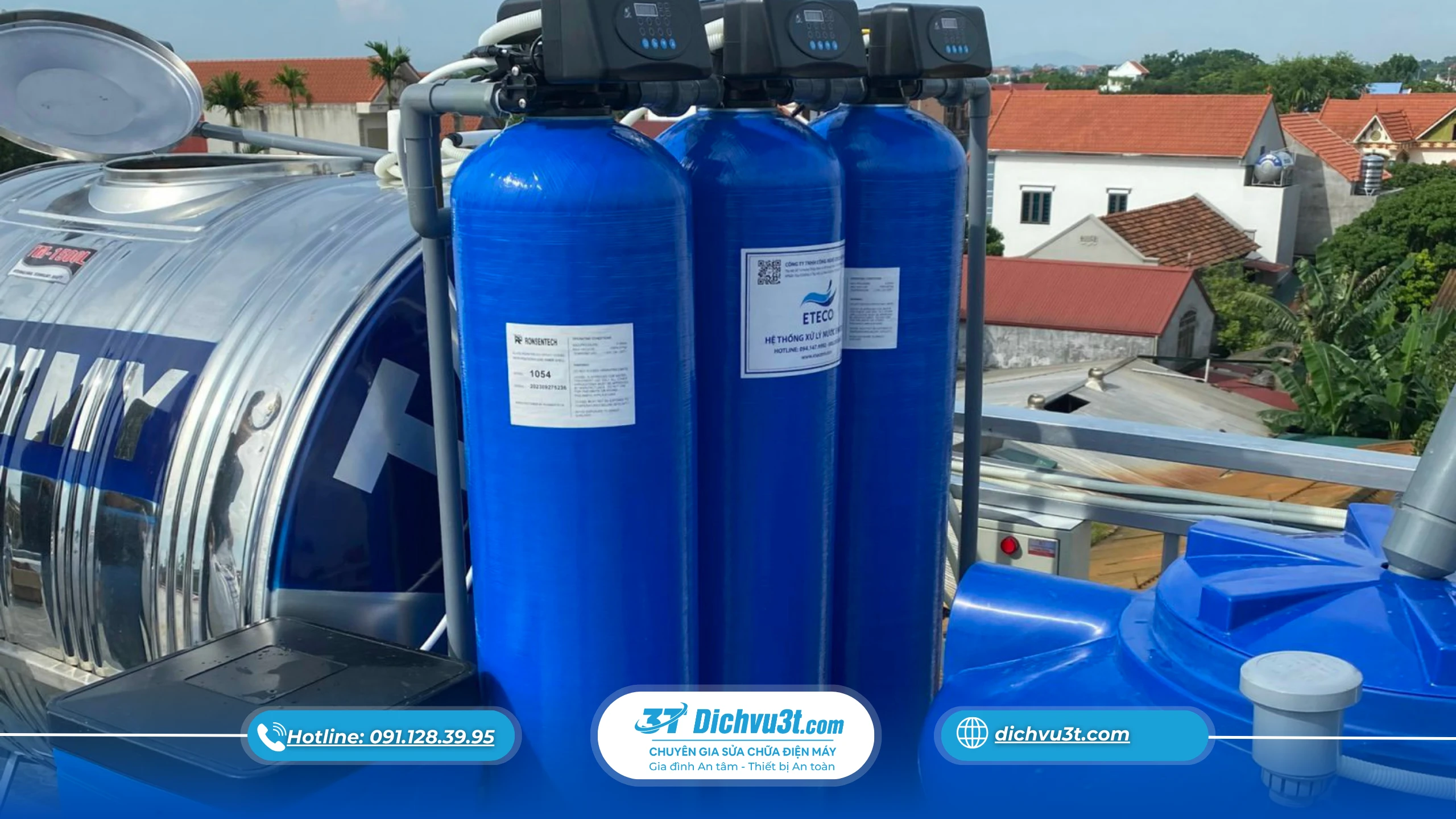 Máy lọc nước tổng giúp quần áo mềm hơn sau khi giặt như thế nào?