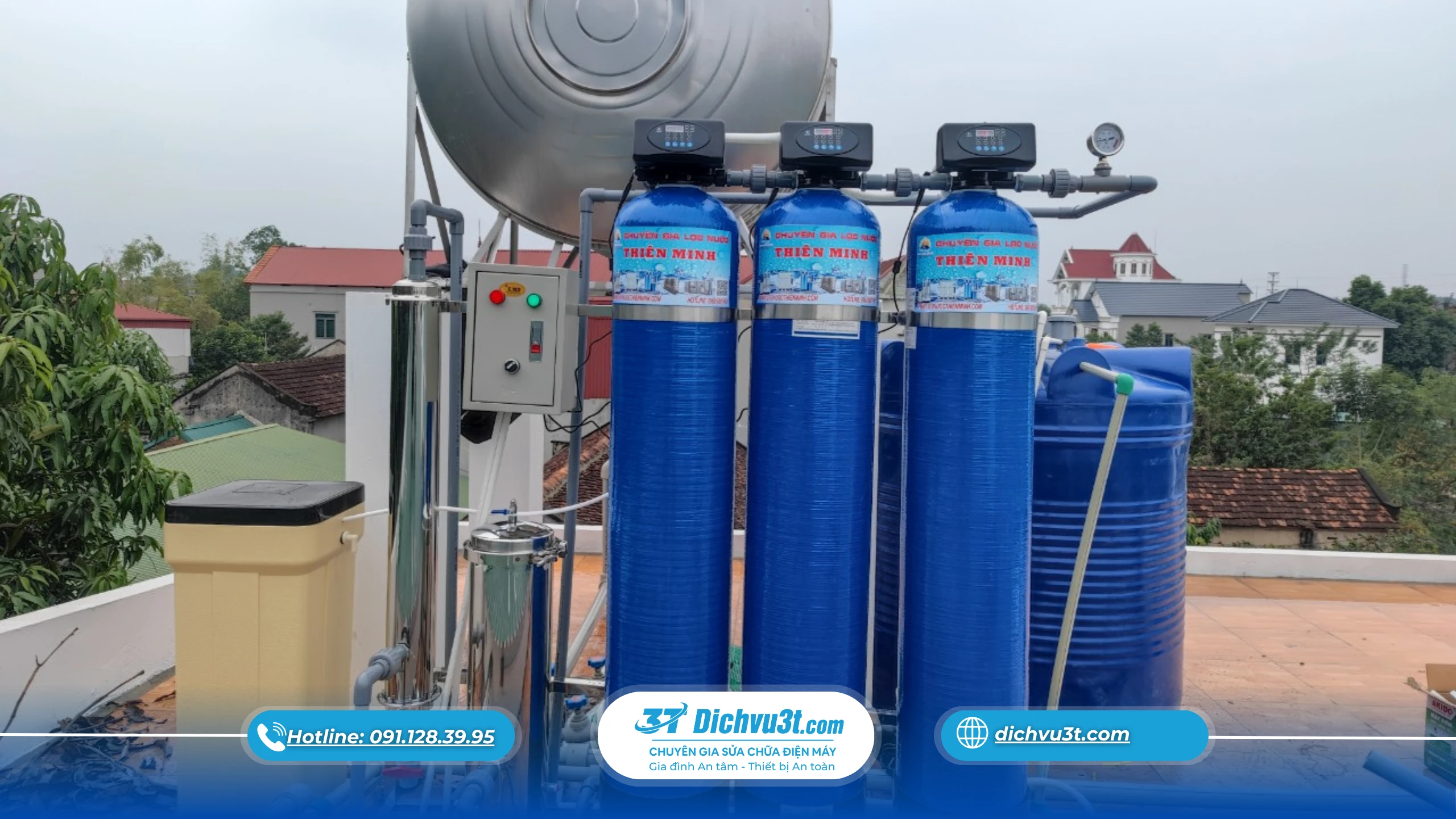 Nước cứng ở đô thị: máy lọc nước tổng có thực sự cần thiế