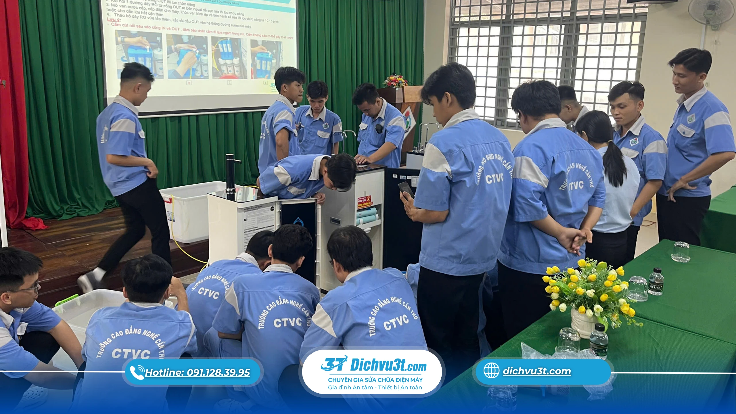 Dịch vụ 3T mở lớp đào tạo M5 tại cao đằng nghề Cần Thơ