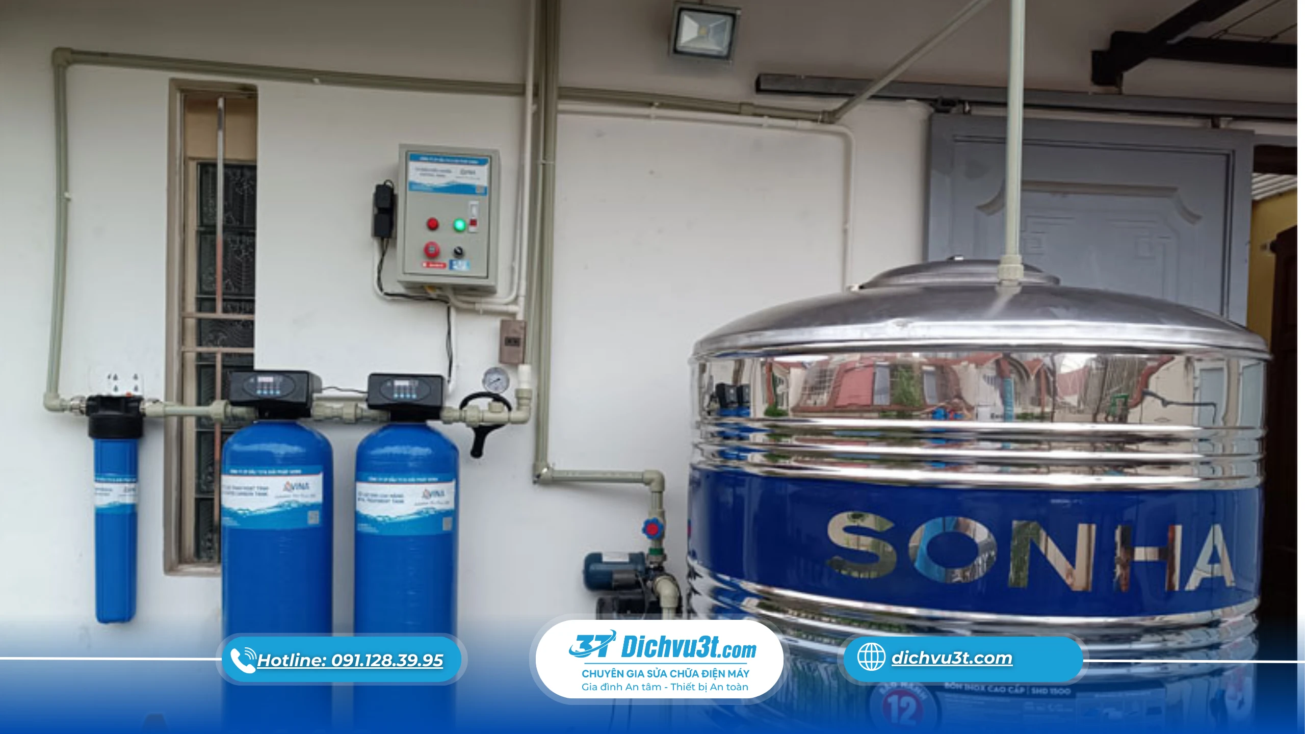 Nhiều người lo lắng khi lắp máy lọc nước tổng: Có thật sự phải xin phép và cải tạo đường ống?