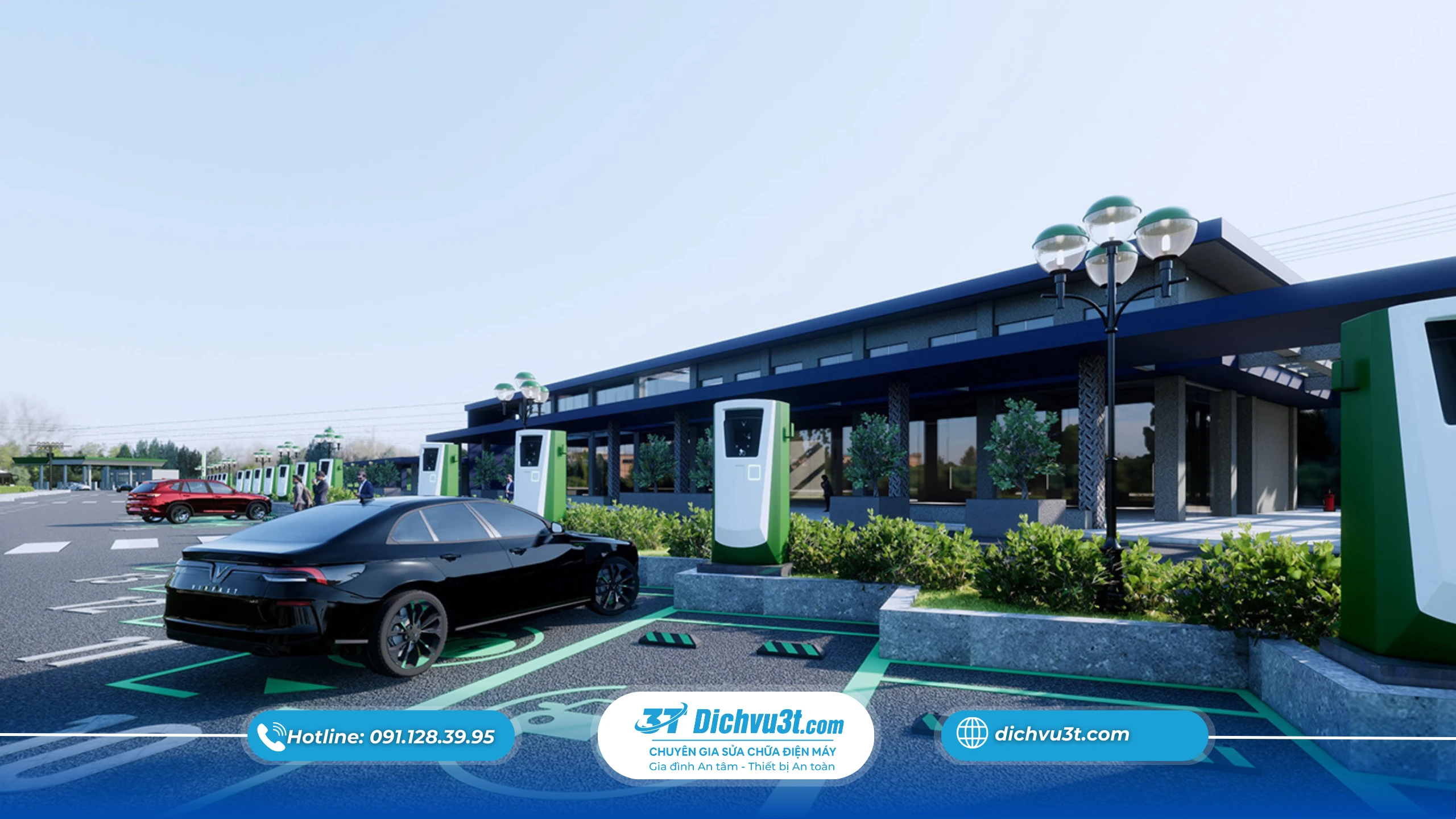 Mỗi lần sạc, trạm sạc xe điện dùng bao nhiêu điện?