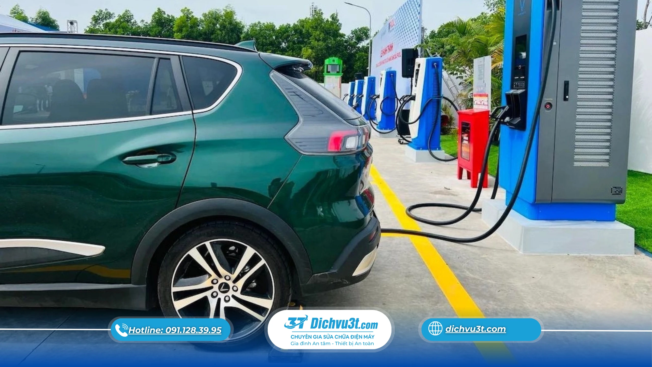 Lắp trạm sạc xe điện cho xe máy và ô tô khác nhau như thế nào?