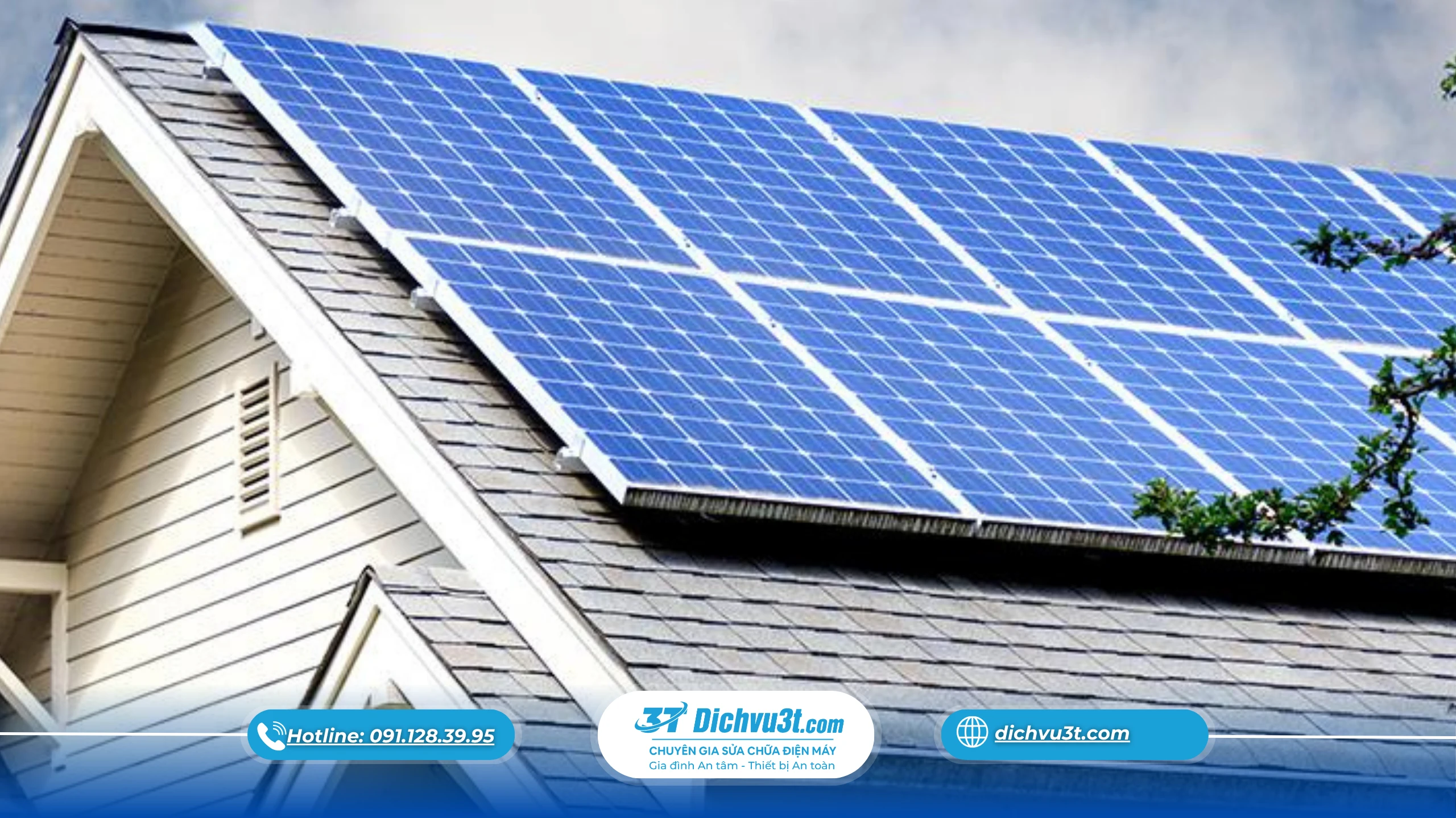 Điều gì xảy ra với hệ thống điện mặt trời khi gia đình thay đổi số người sinh hoạt?