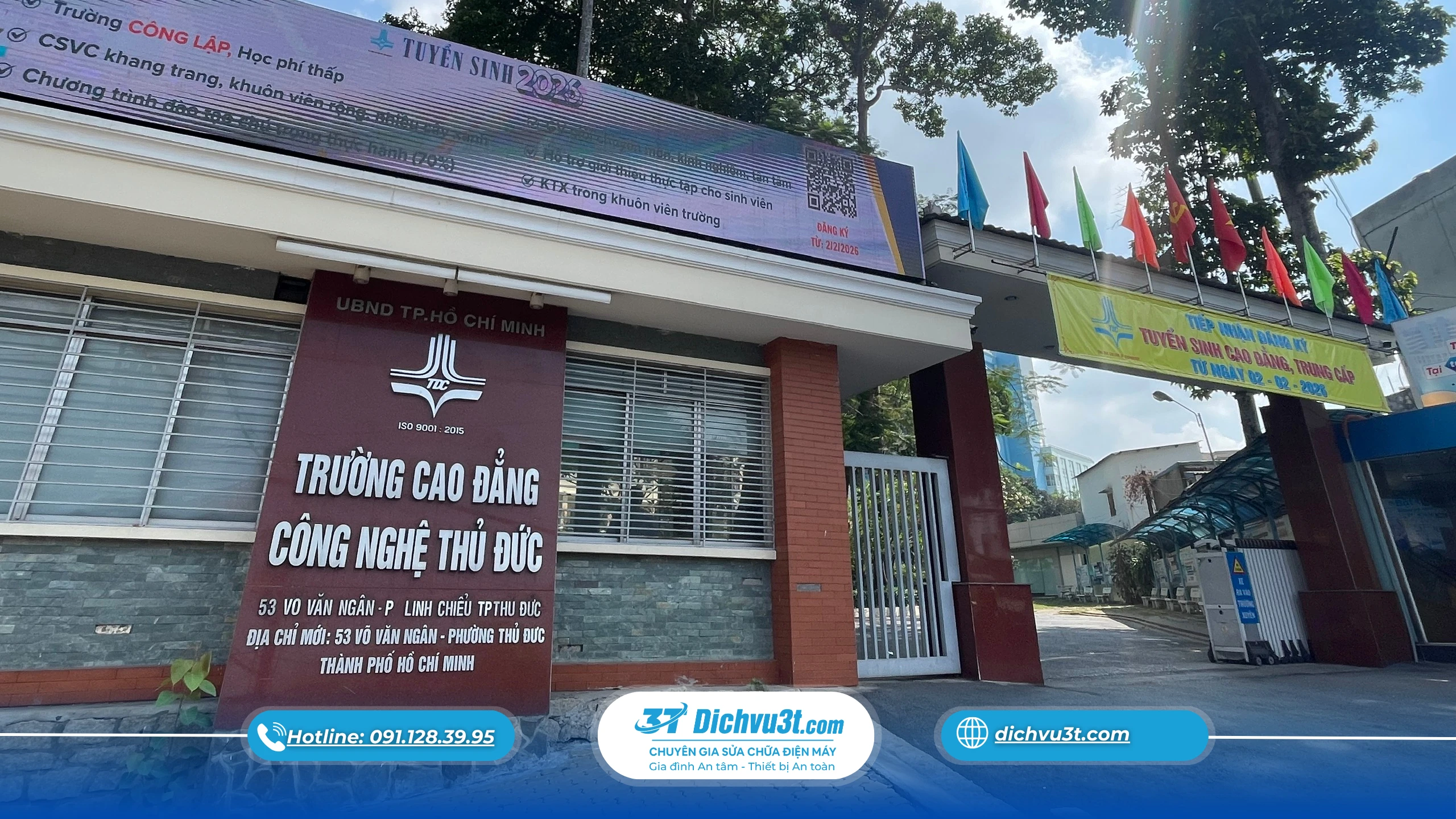 Dịch vụ 3T: Lớp đào tạo M3 tại Trường Cao Đẳng Công Nghệ Thủ Đức