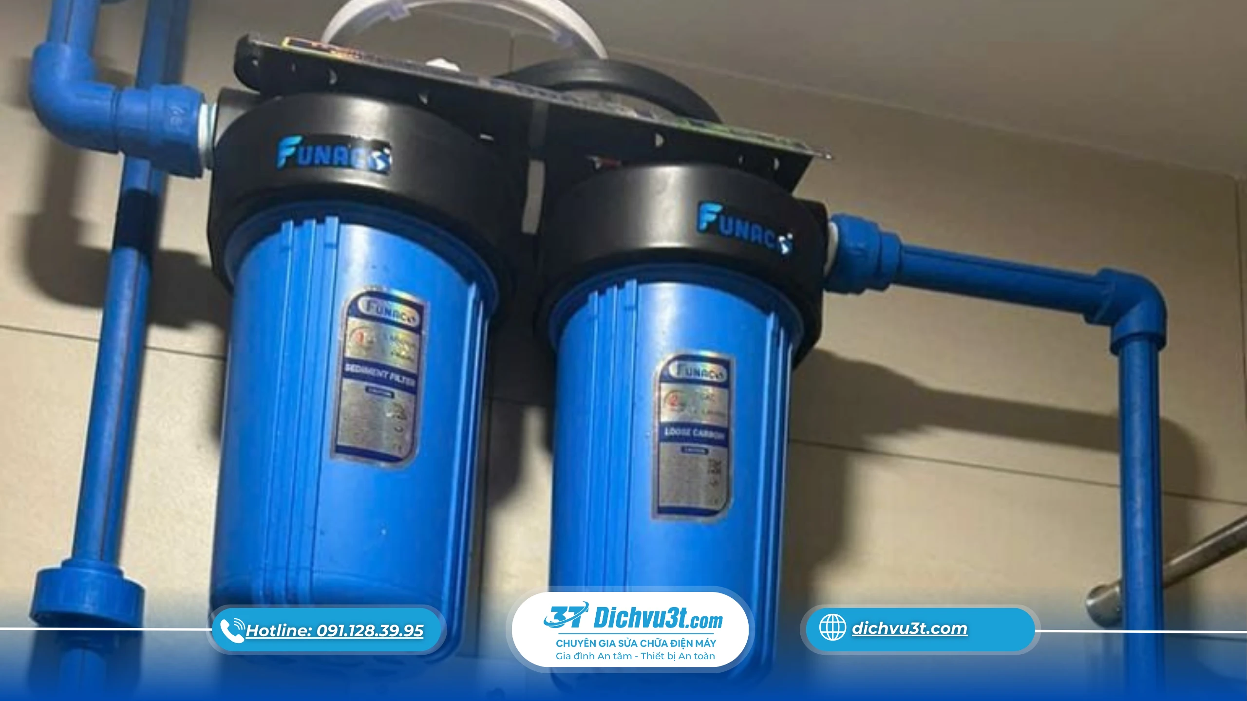 Lắp máy lọc nước tổng ở đầu nguồn có ảnh hưởng áp lực nước không?