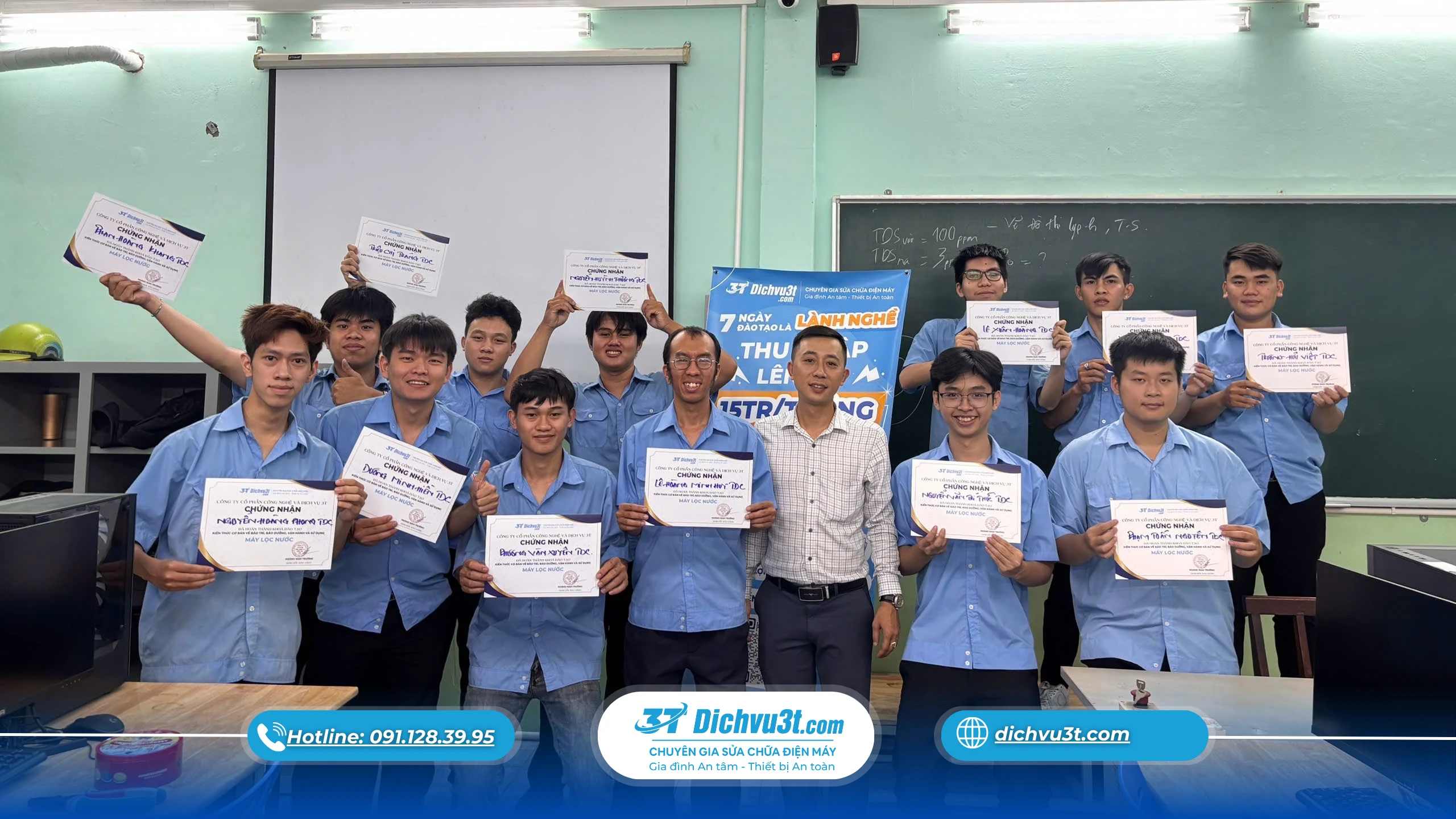 Dịch vụ 3T: Lớp đào tạo M3 tại Trường Cao Đẳng Công Nghệ Thủ Đức