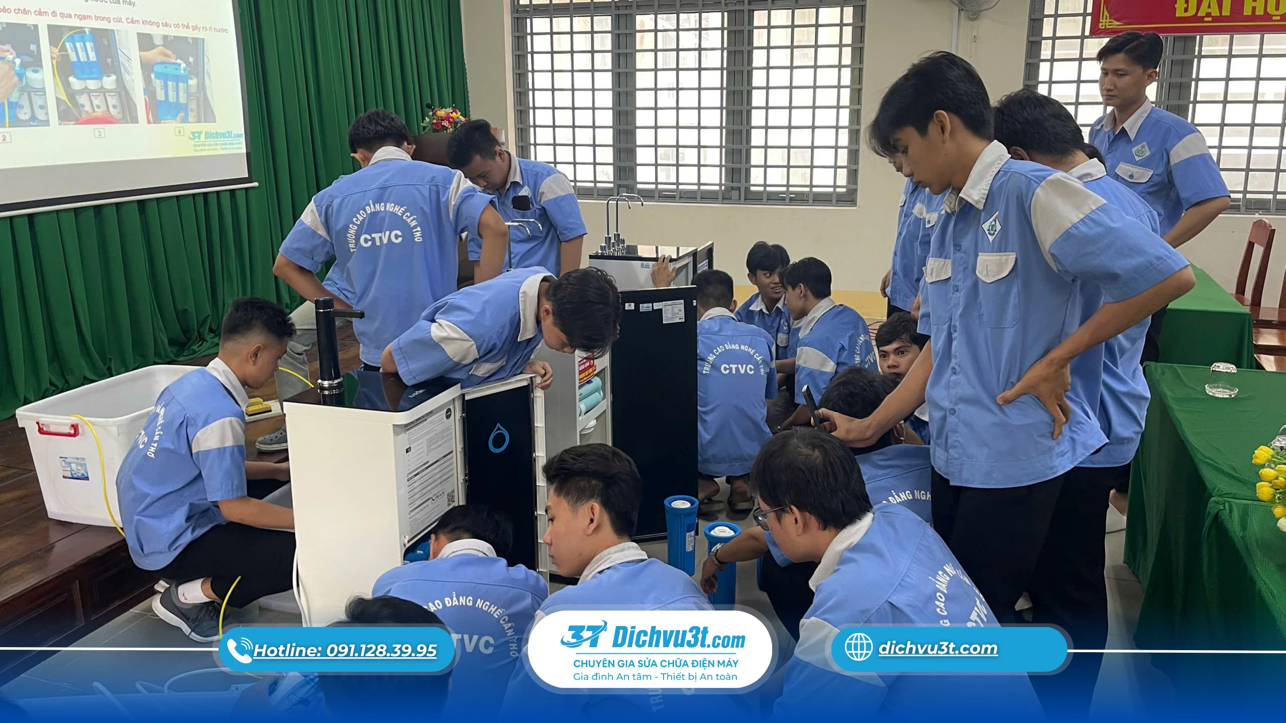 Dịch vụ 3T mở lớp đào tạo M5 tại cao đằng nghề Cần Thơ