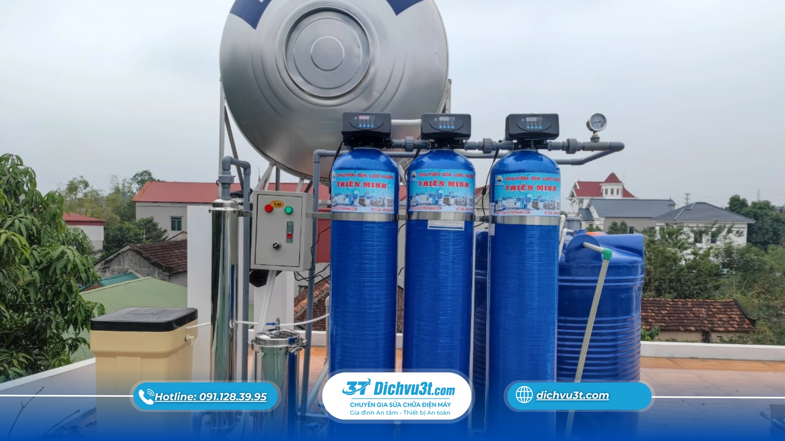 Khi nào nên nâng cấp hoặc thay thế máy lọc nước tổng cho gia đình?