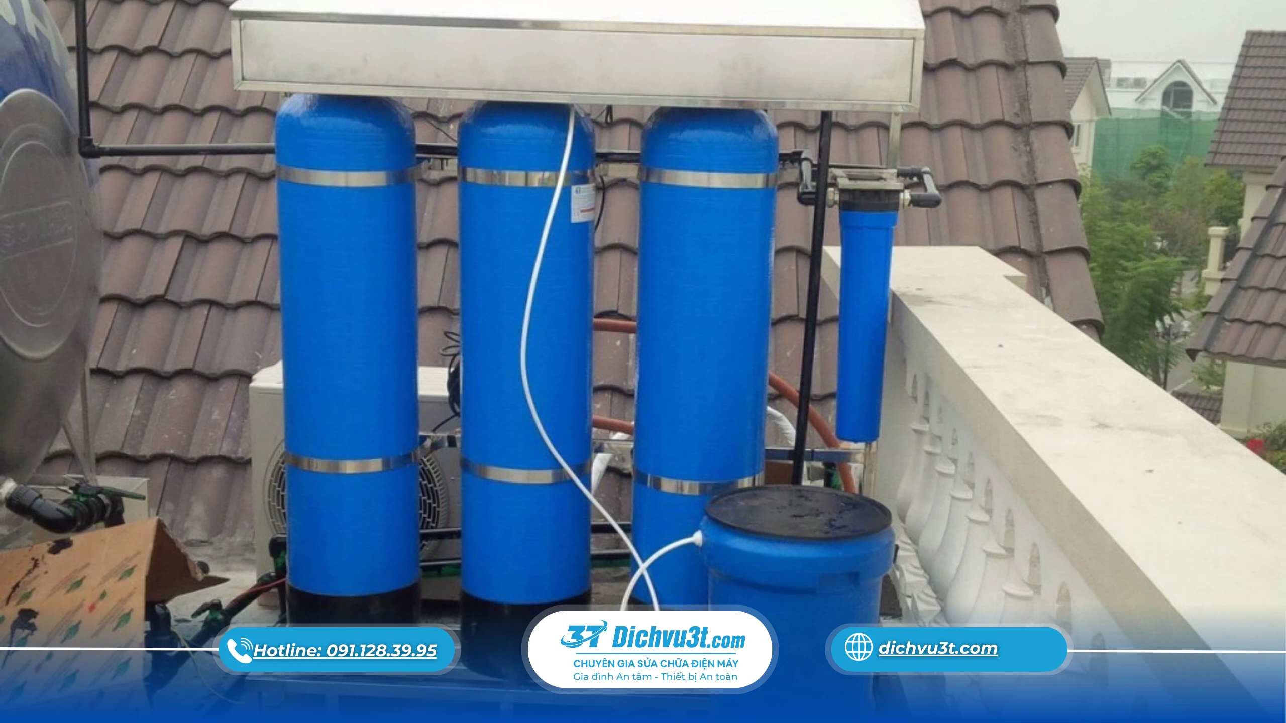 Chi phí lắp đặt máy lọc nước tổng phụ thuộc vào những yếu tố nào